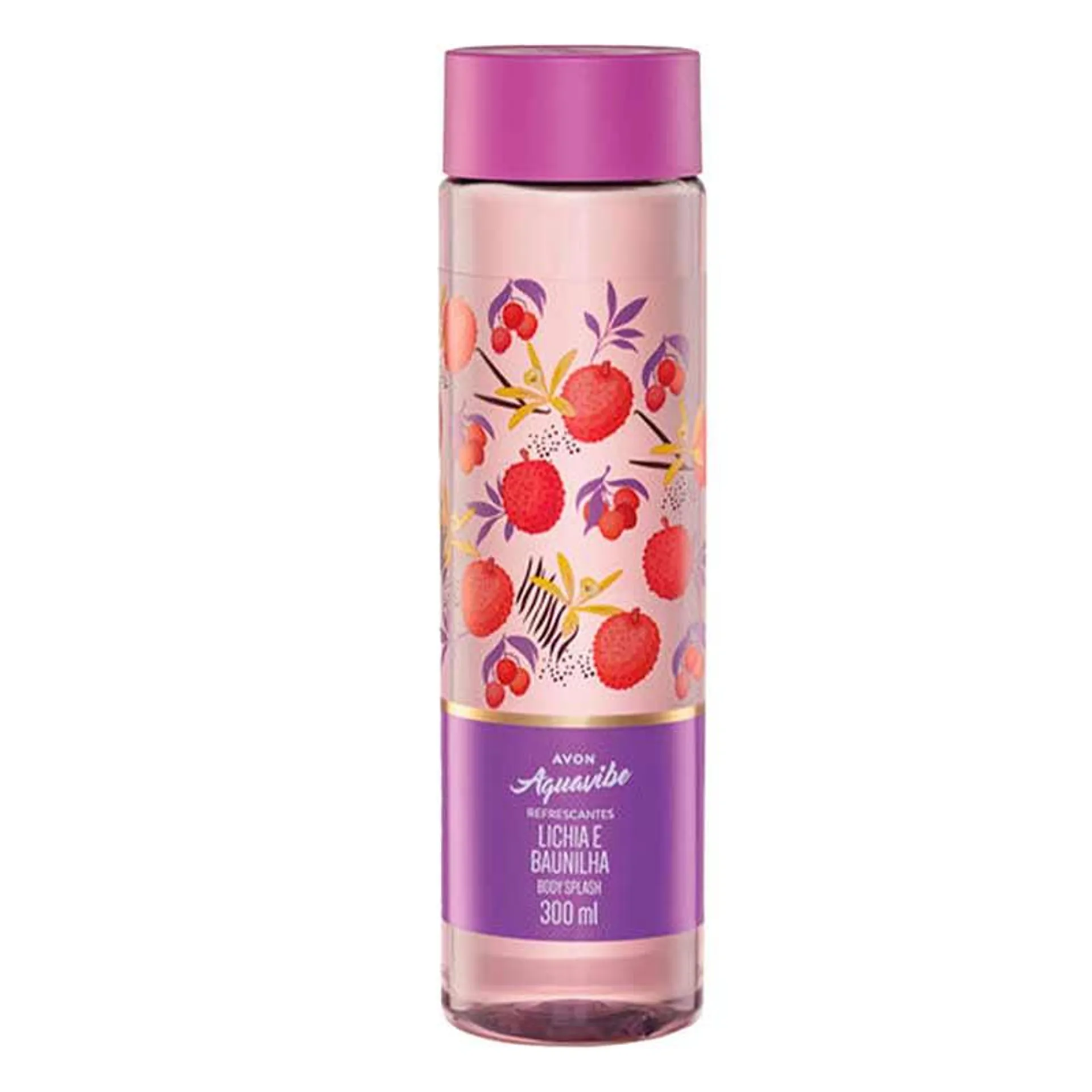 AQUAVIBE LICHIA E BAUNILHA BODY SPLASH 300ML