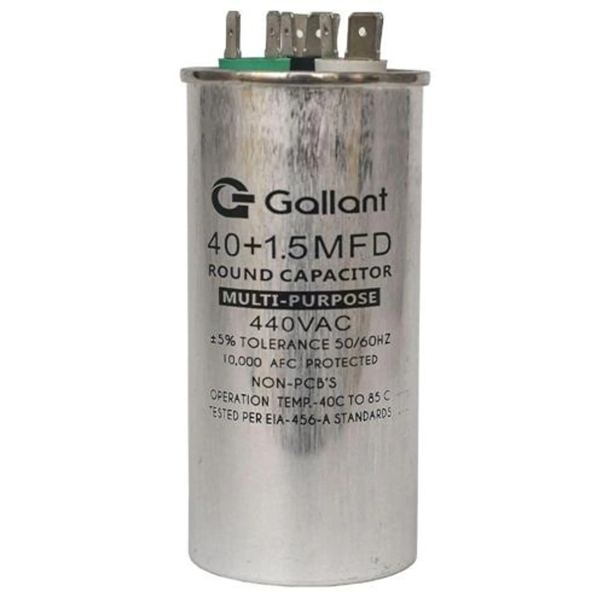 Capacitor CBB65 Gallant 40+1 5MF +-5% 440 VAC