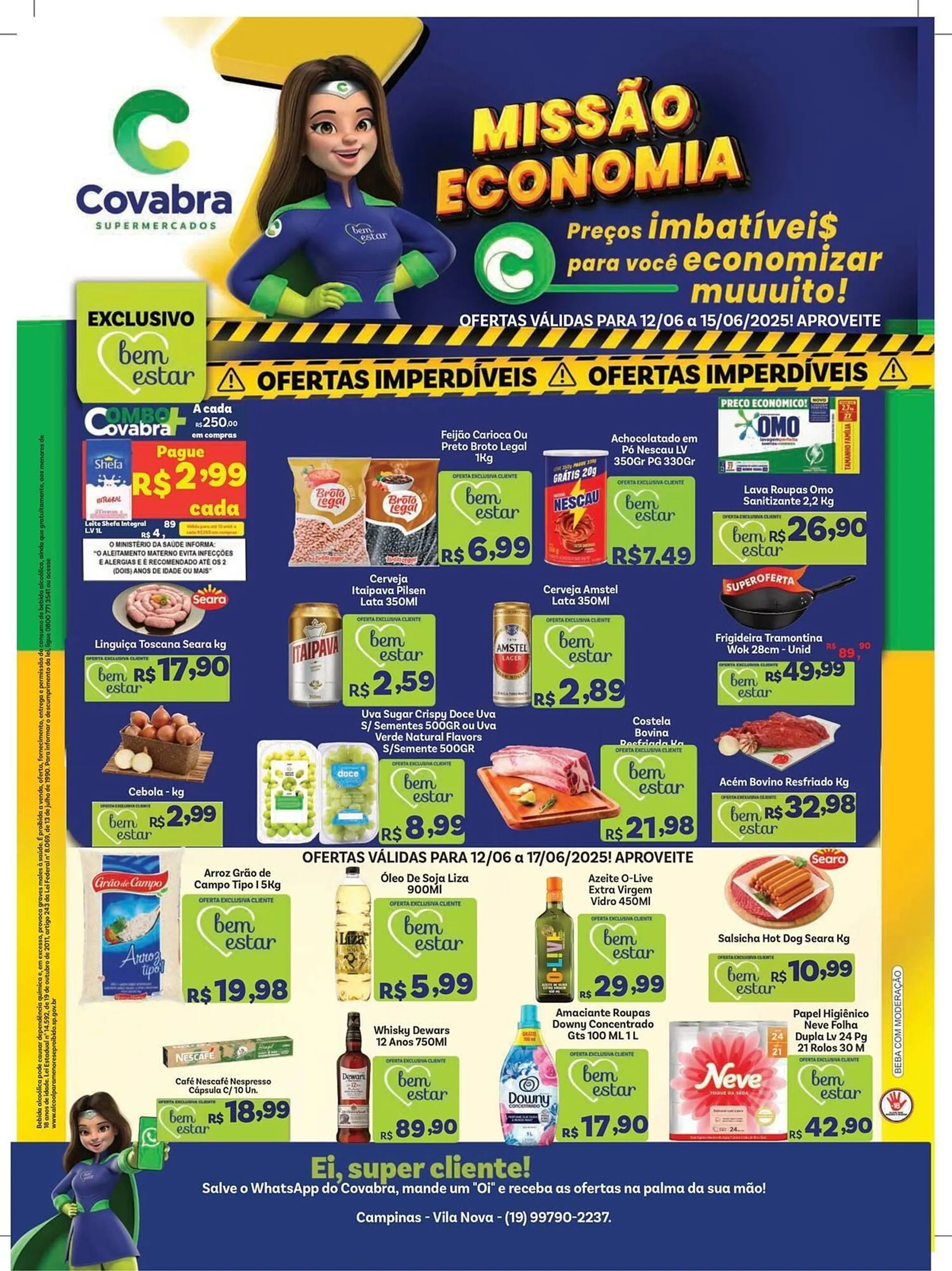 Catálogo Covabra Supermercados - 1