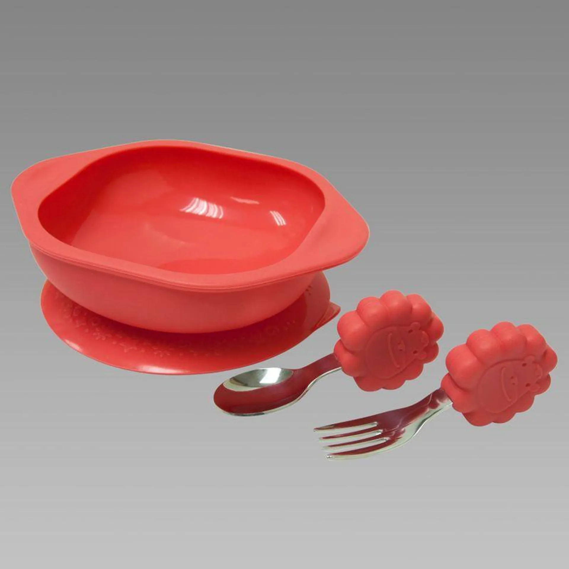 Kit Alimentação com 3 Peças Vermelho - MNMLS07LN