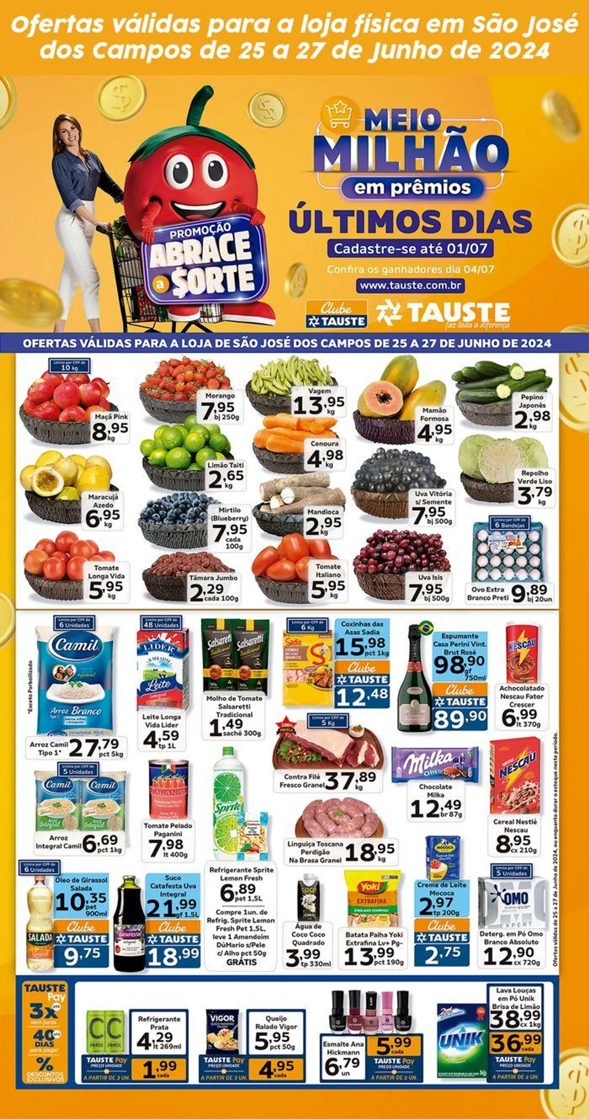 Encarte de Ofertas Tauste São José dos Campos 25 de junho até 27 de junho 2024 - Pagina 2