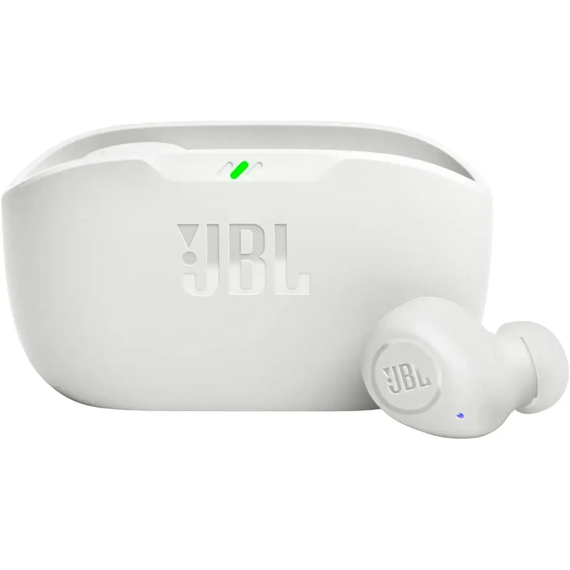 Fone de Ouvido Auricular JBL Wave Buds Bluetooth Microfone Integrado - Branco