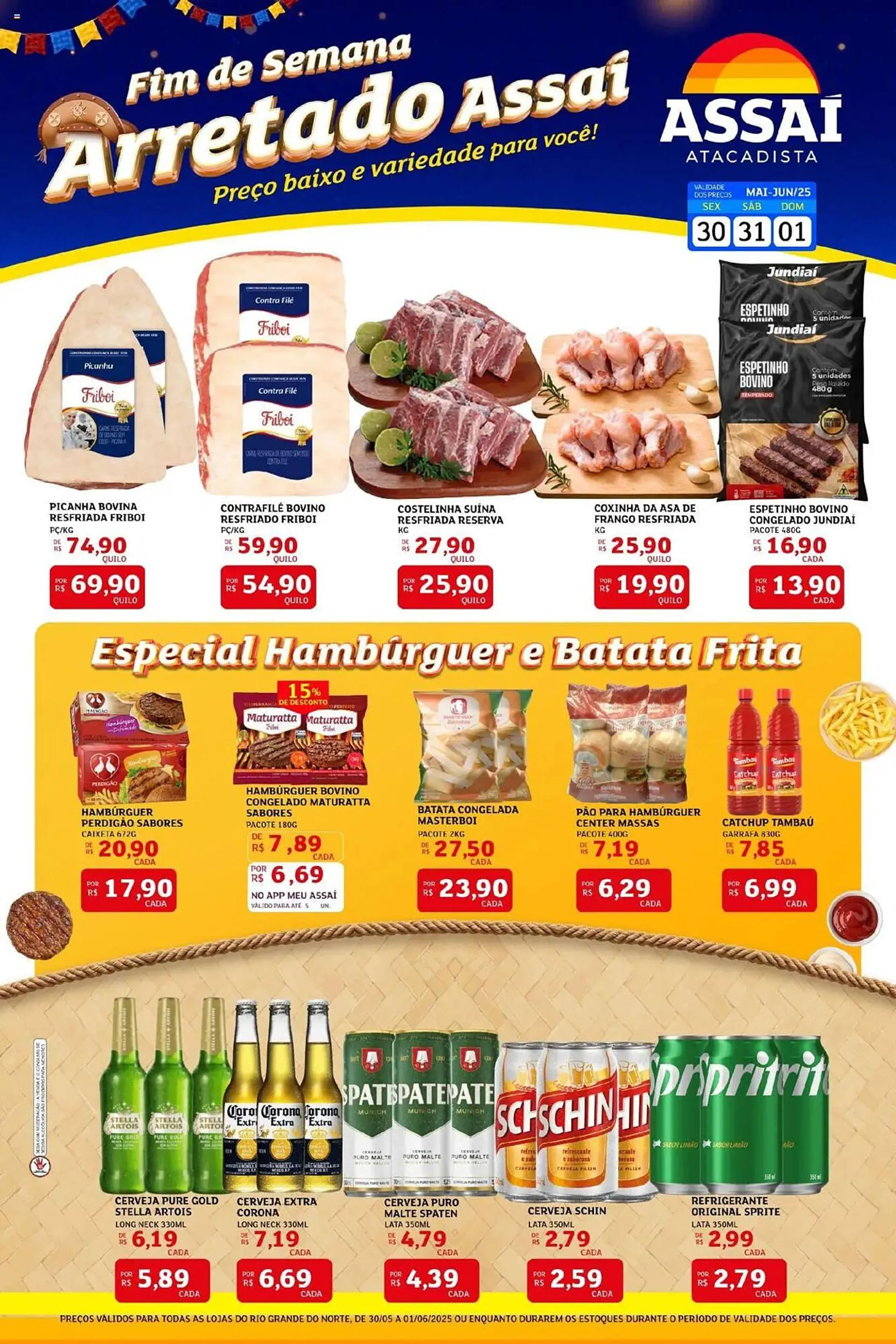 Encarte de Catálogo Assaí Atacadista 30 de maio até 2 de junho 2025 - Pagina 1