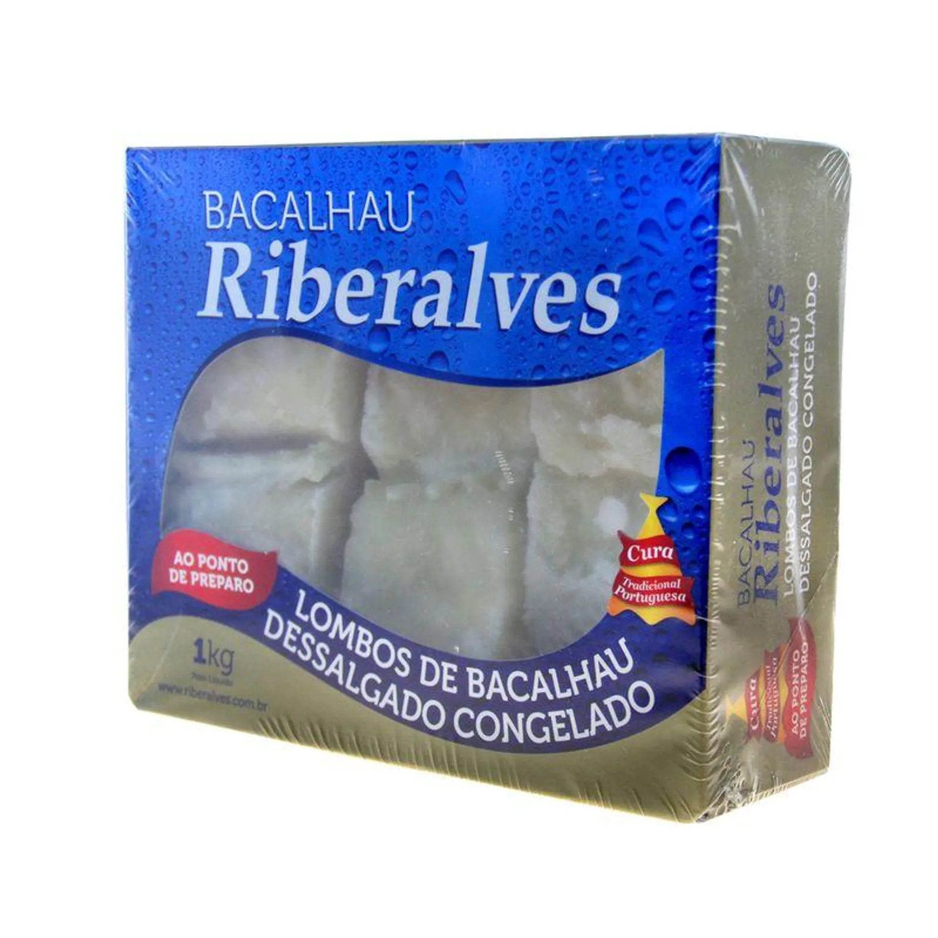 Bacalhau Porto Morhua Riber Alves Lombo 1Kg