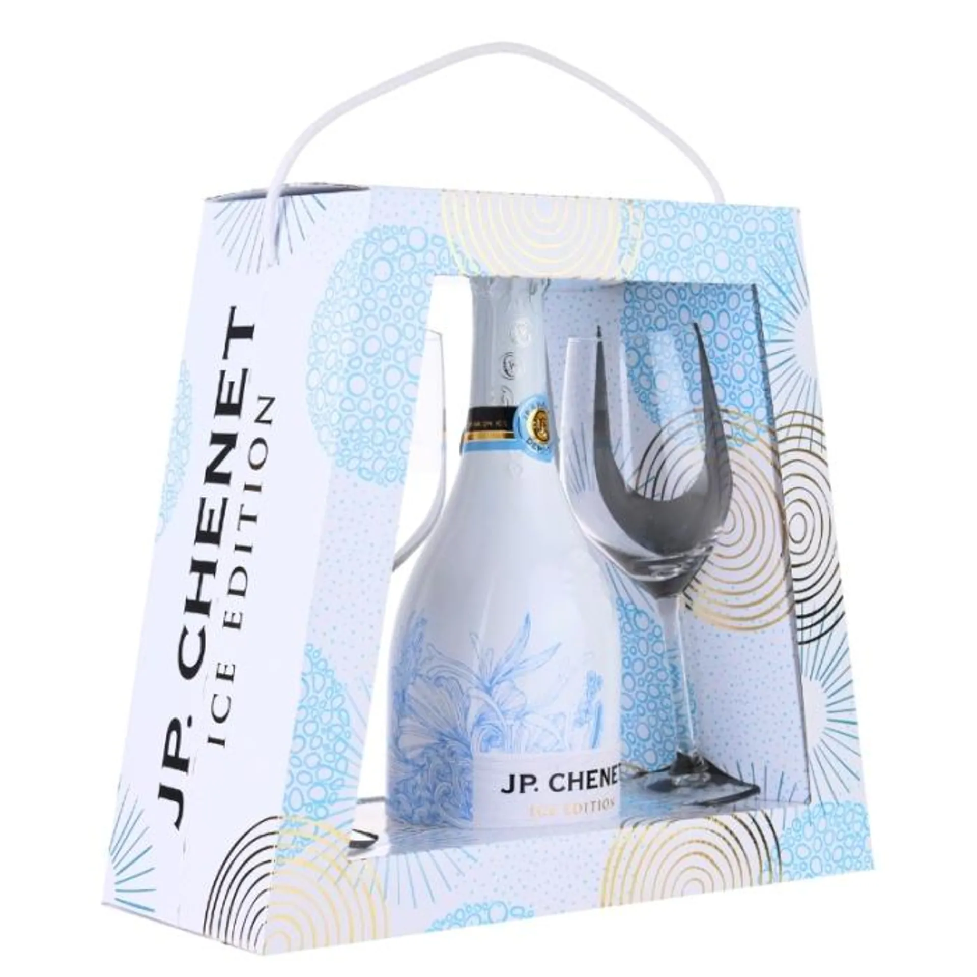 Set Espumante J.P. Chenet Ice Edition White 75 Cl + 2 Copas