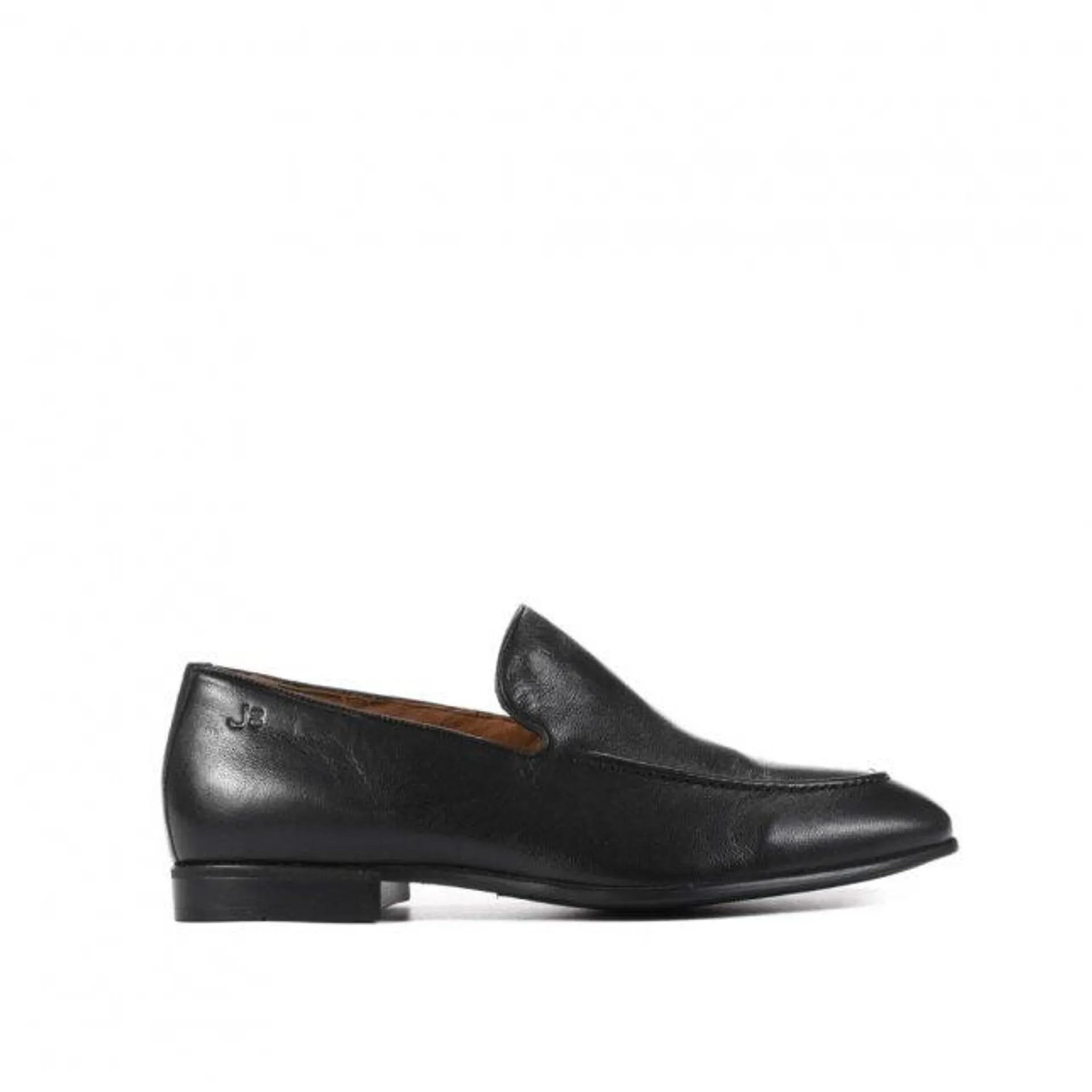 Loafer Masculino Preto Couro