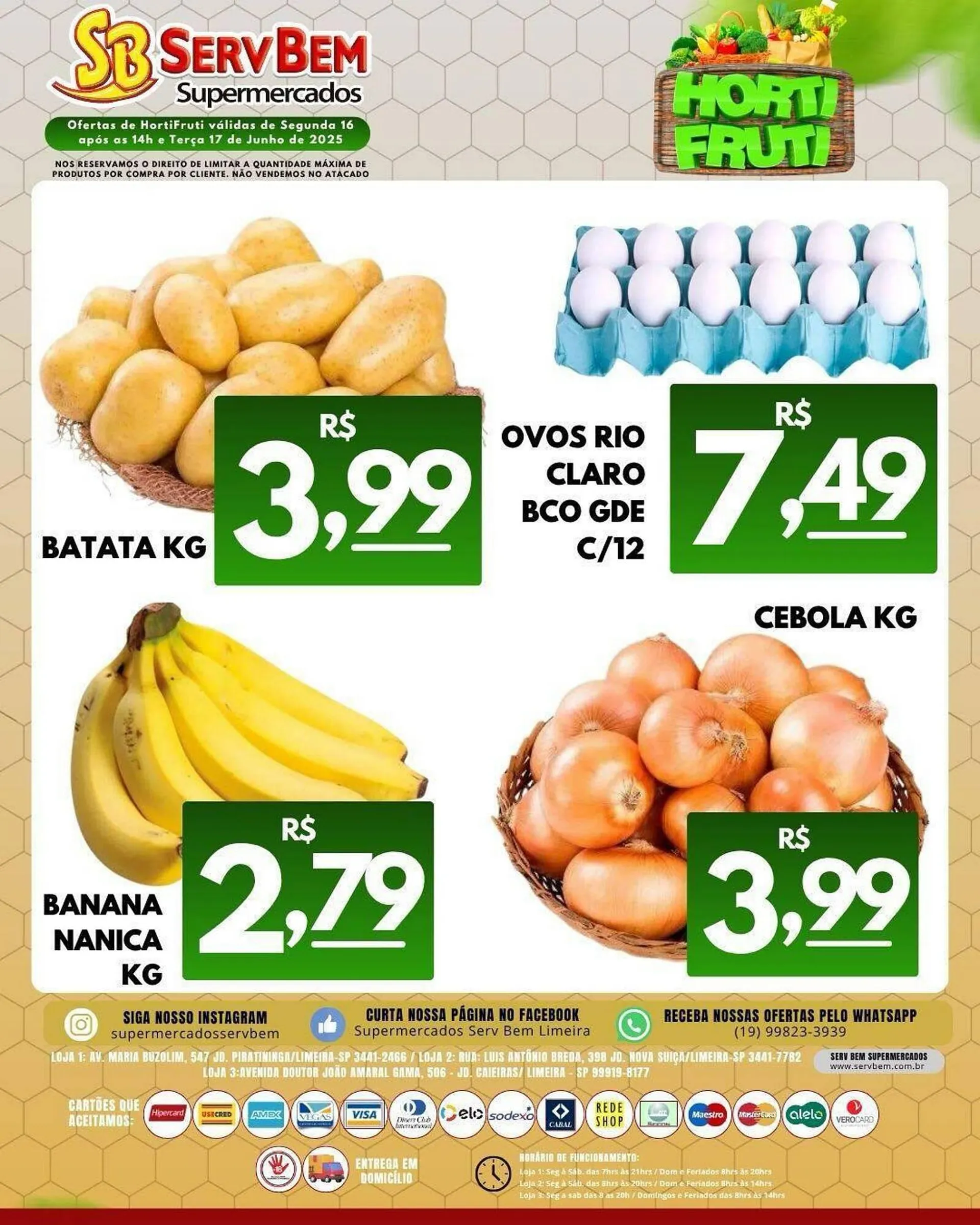 Encarte de Catálogo ServBem 16 de junho até 17 de junho 2025 - Pagina 1