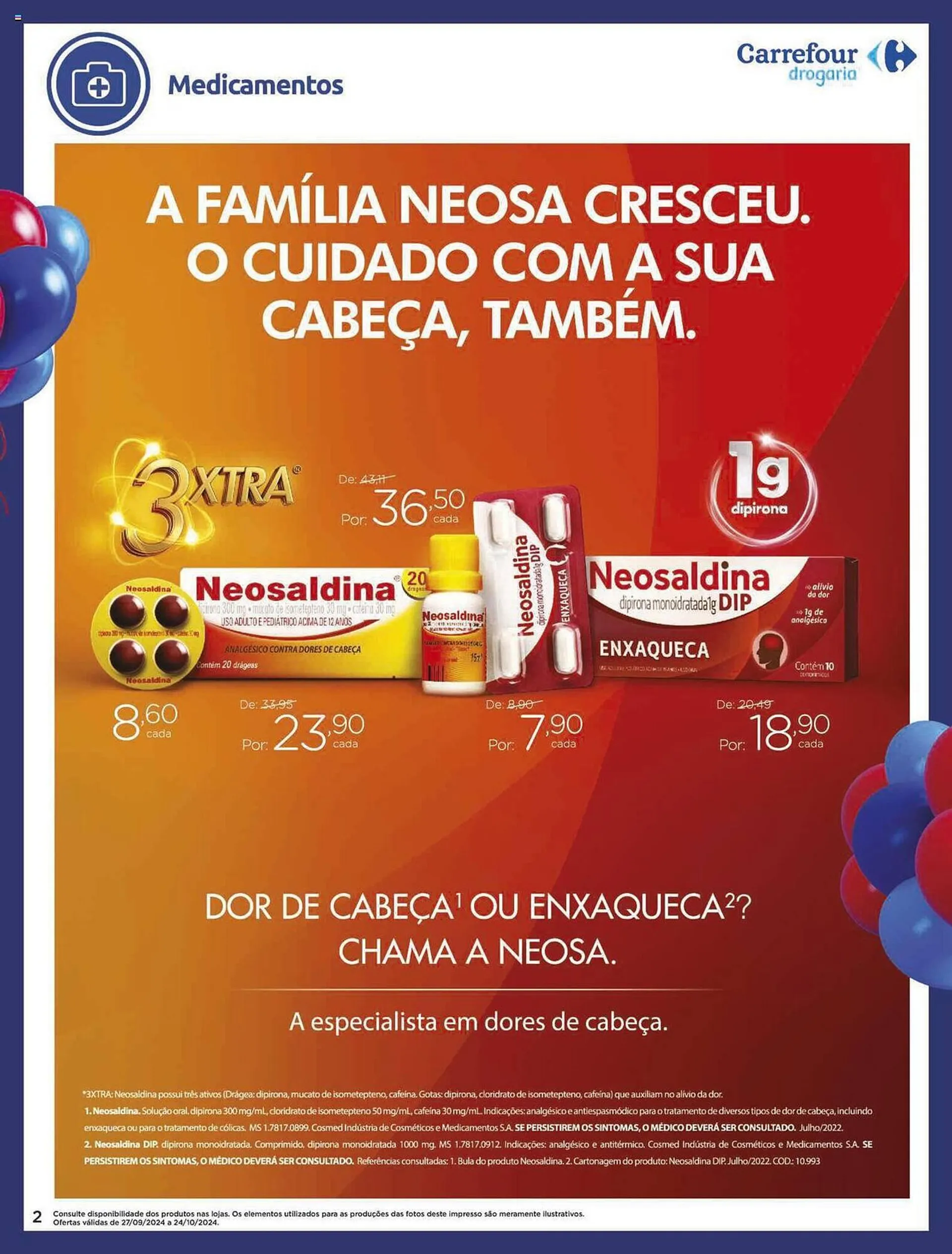 Encarte de Catálogo Carrefour 27 de setembro até 24 de outubro 2024 - Pagina 2