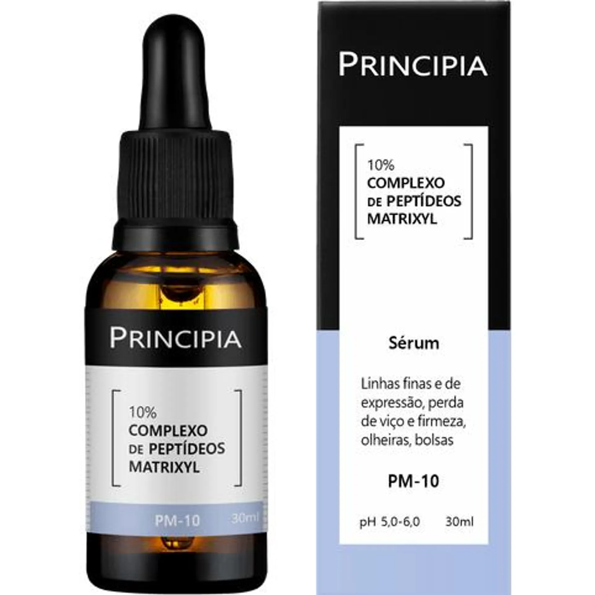 Sérum Facial Principia PM-10 10% Peptídeos Matryxil 30ml