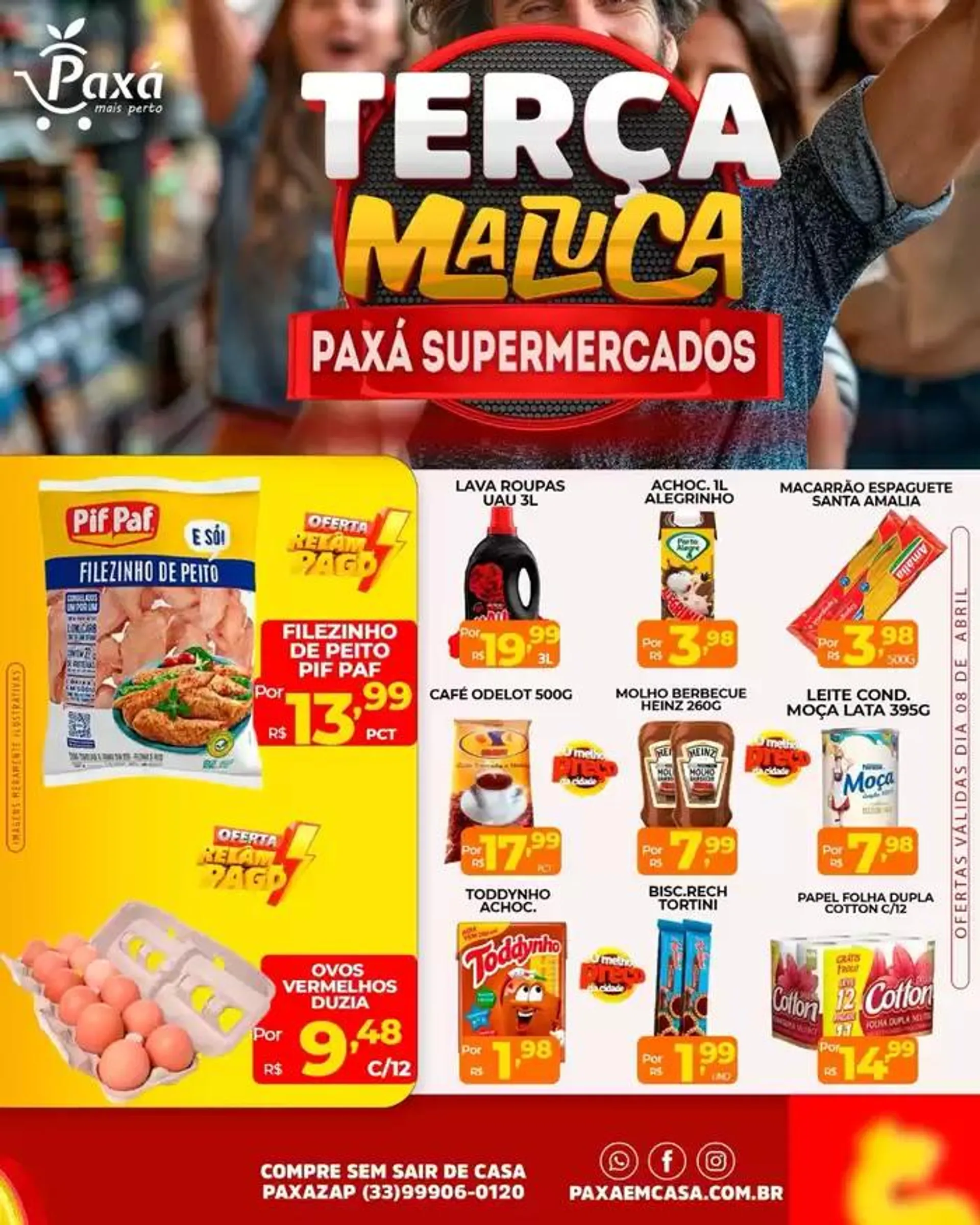 Encarte Paxá Supermercados - 1