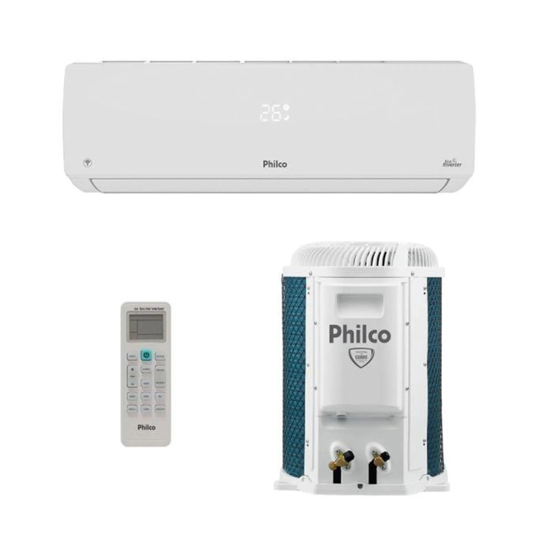 Ar Condicionado Split Inverter Hi Wall Philco 18000 BTUs Frio PAC18000IFM15 - 220V