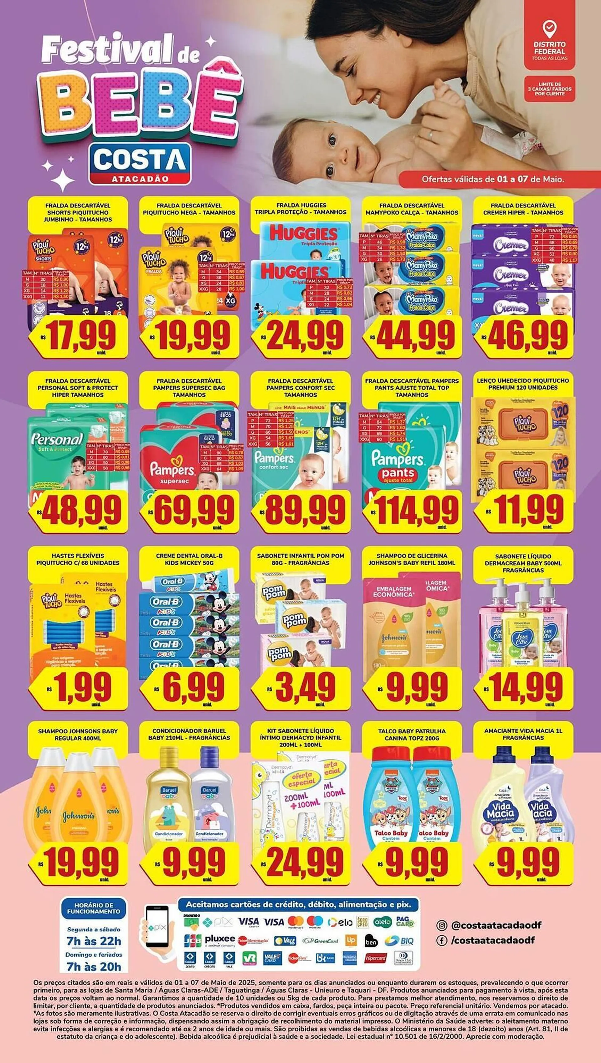 Encarte de Catálogo Costa Atacadão 4 de maio até 7 de maio 2025 - Pagina 1