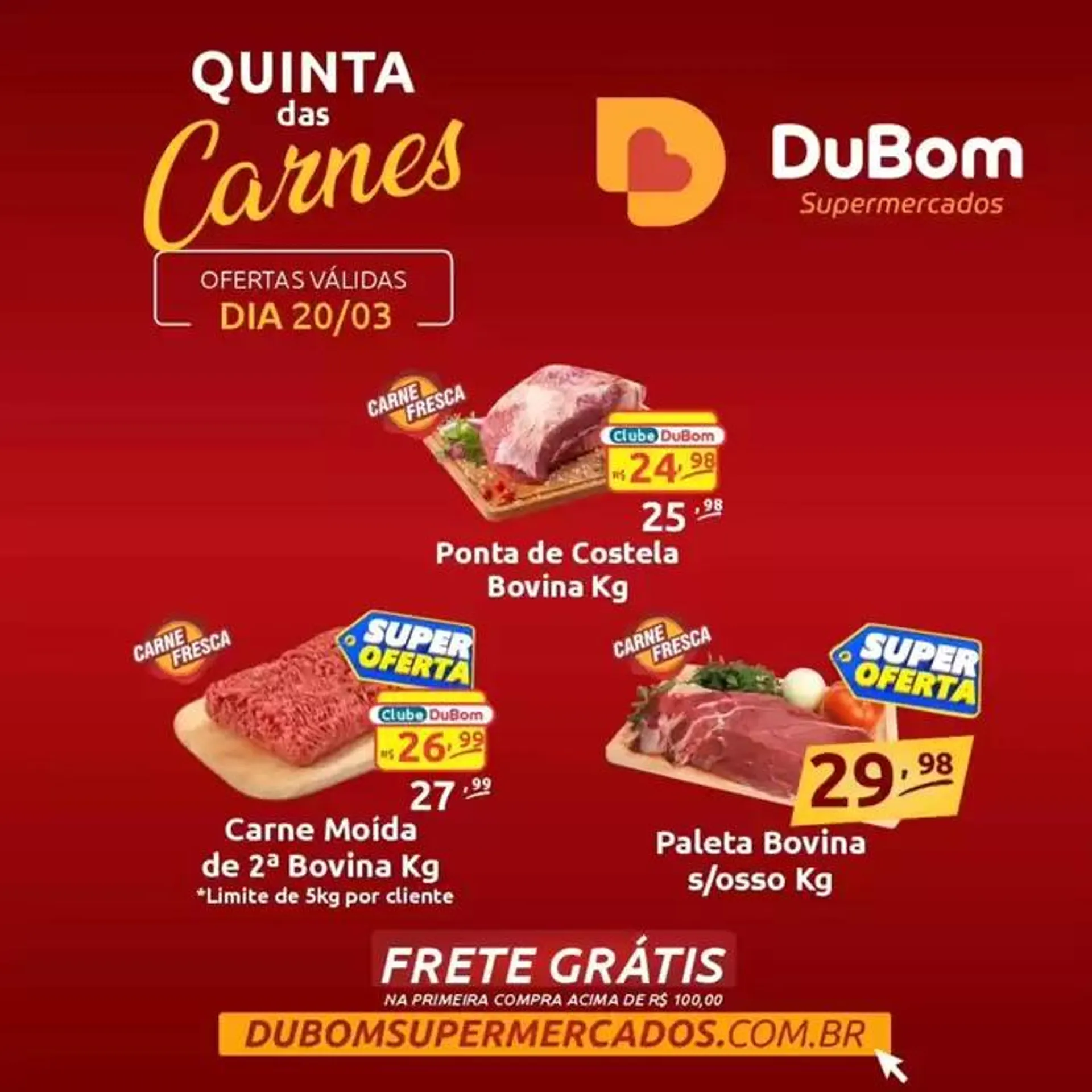Encarte de Encarte Dubom Supermercados 24 de março até 30 de março 2025 - Pagina 7