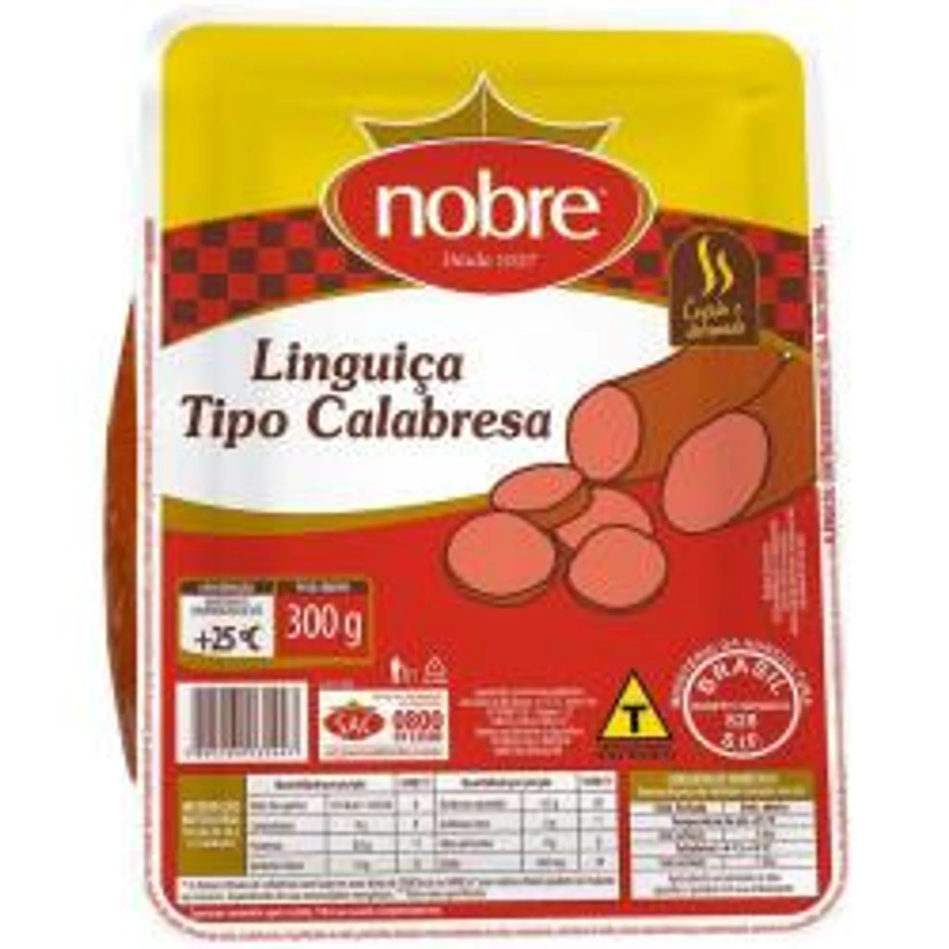 Linguiça Calabresa Defumado Nobre 300g