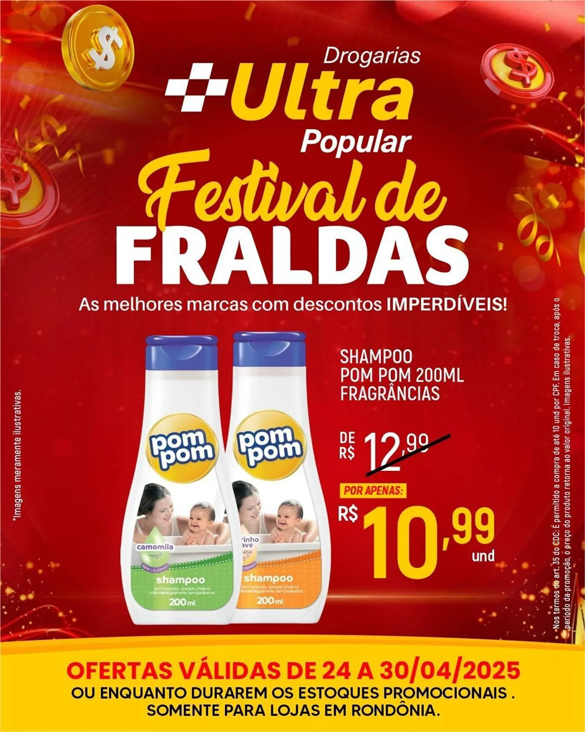 Encarte de Catálogo Drogarias Ultra Popular 24 de abril até 30 de abril 2025 - Pagina 6