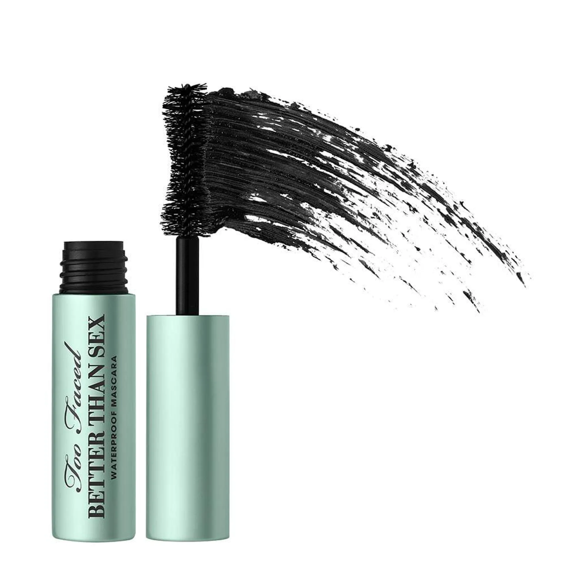 Máscara De Cílios Too Faced Prova D'Água BetterThanSex Mini Preto