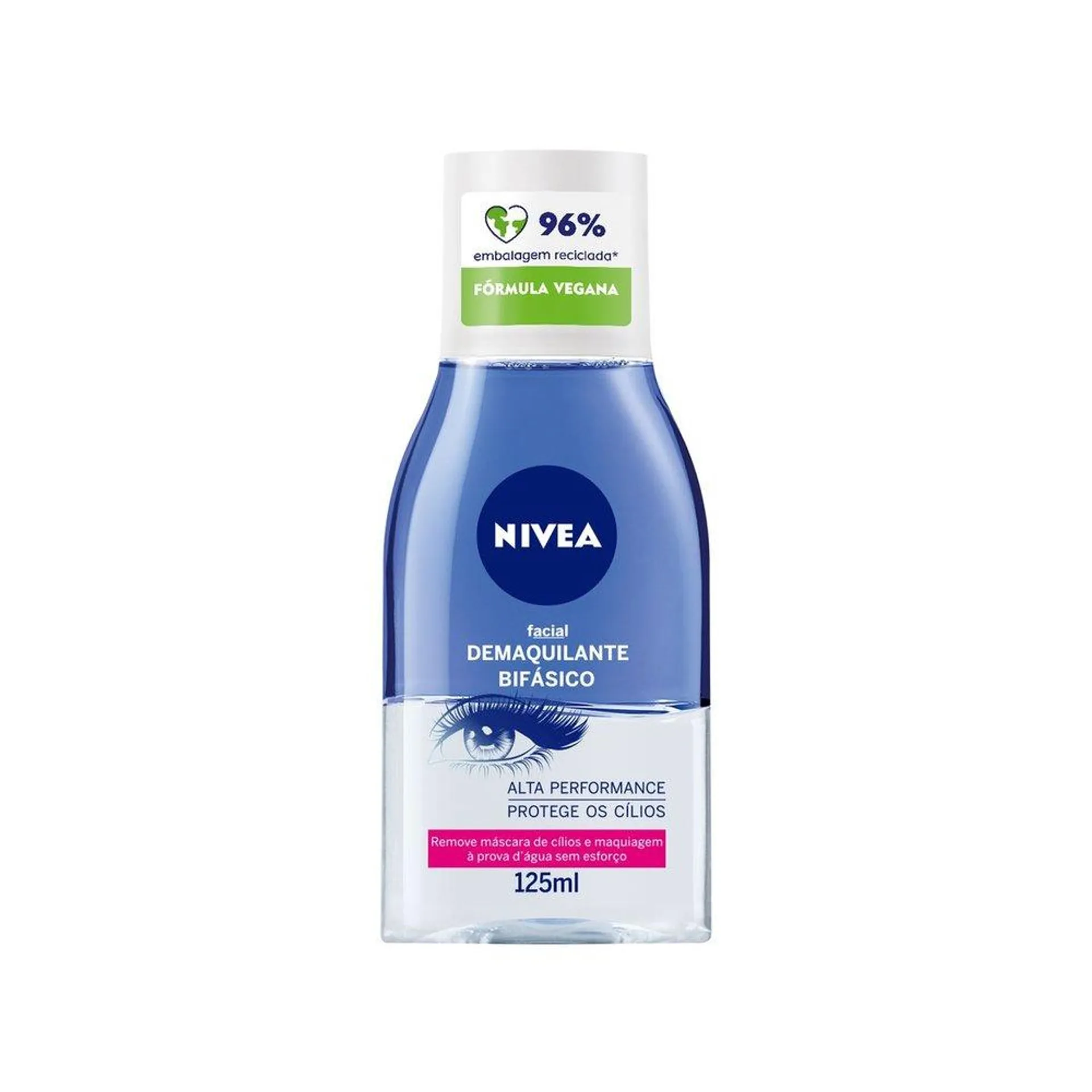 Locao Demaquiante Nivea 125ml Para Olhos Bifasico