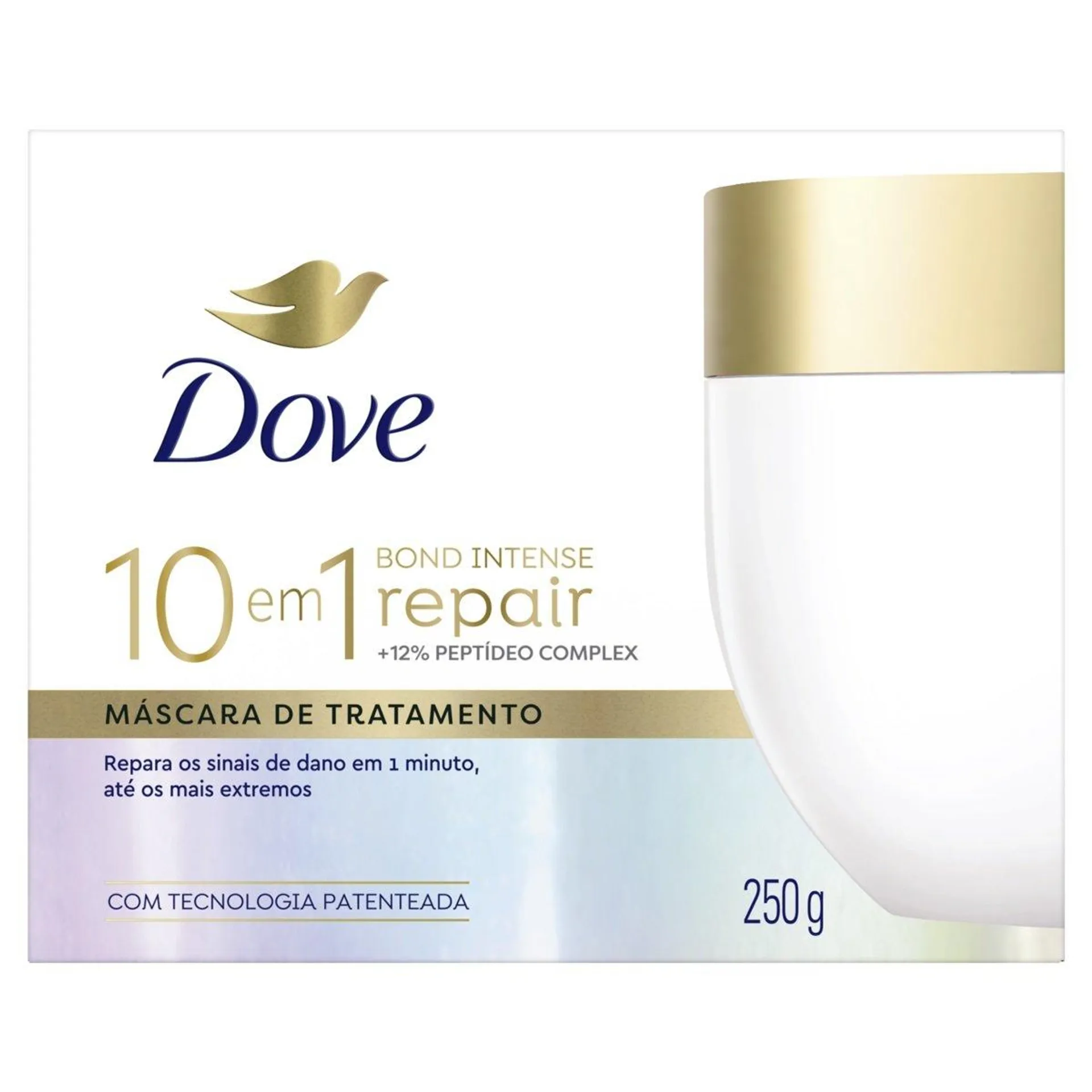 Máscara De Tratamento Dove10 Em1 Bond Intense Repair 250g