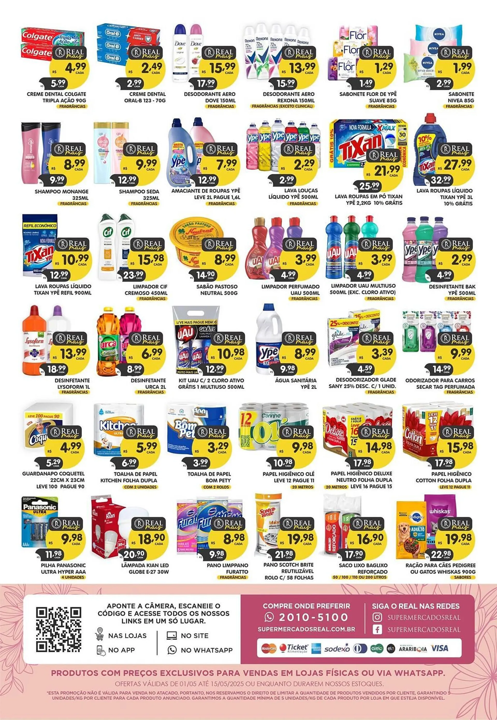 Encarte de Catálogo Supermercados Real 5 de maio até 15 de maio 2025 - Pagina 8