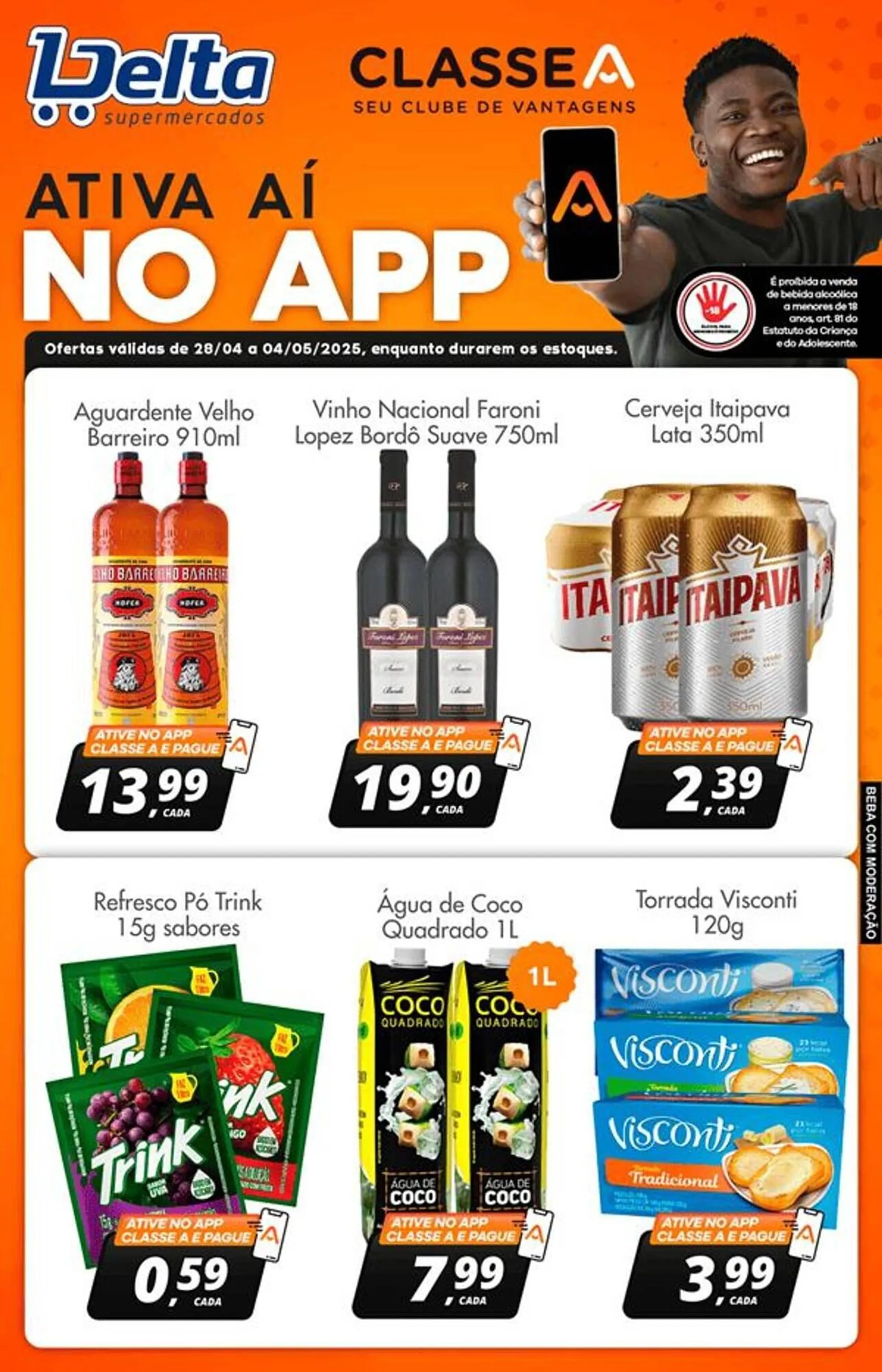 Encarte de Catálogo Delta Supermercados 28 de abril até 4 de maio 2025 - Pagina 2