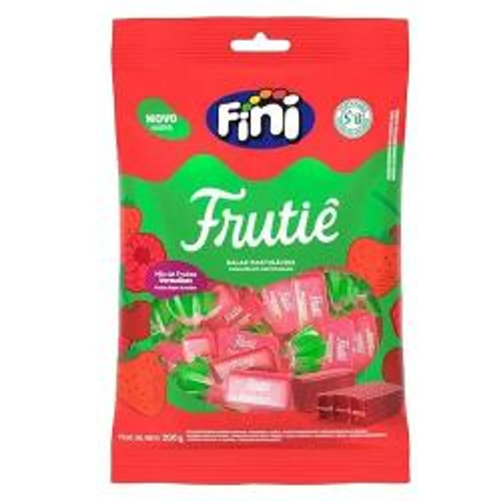 Bala Frutie Vegana Fini Pc 70g Frutas Vermelhas .