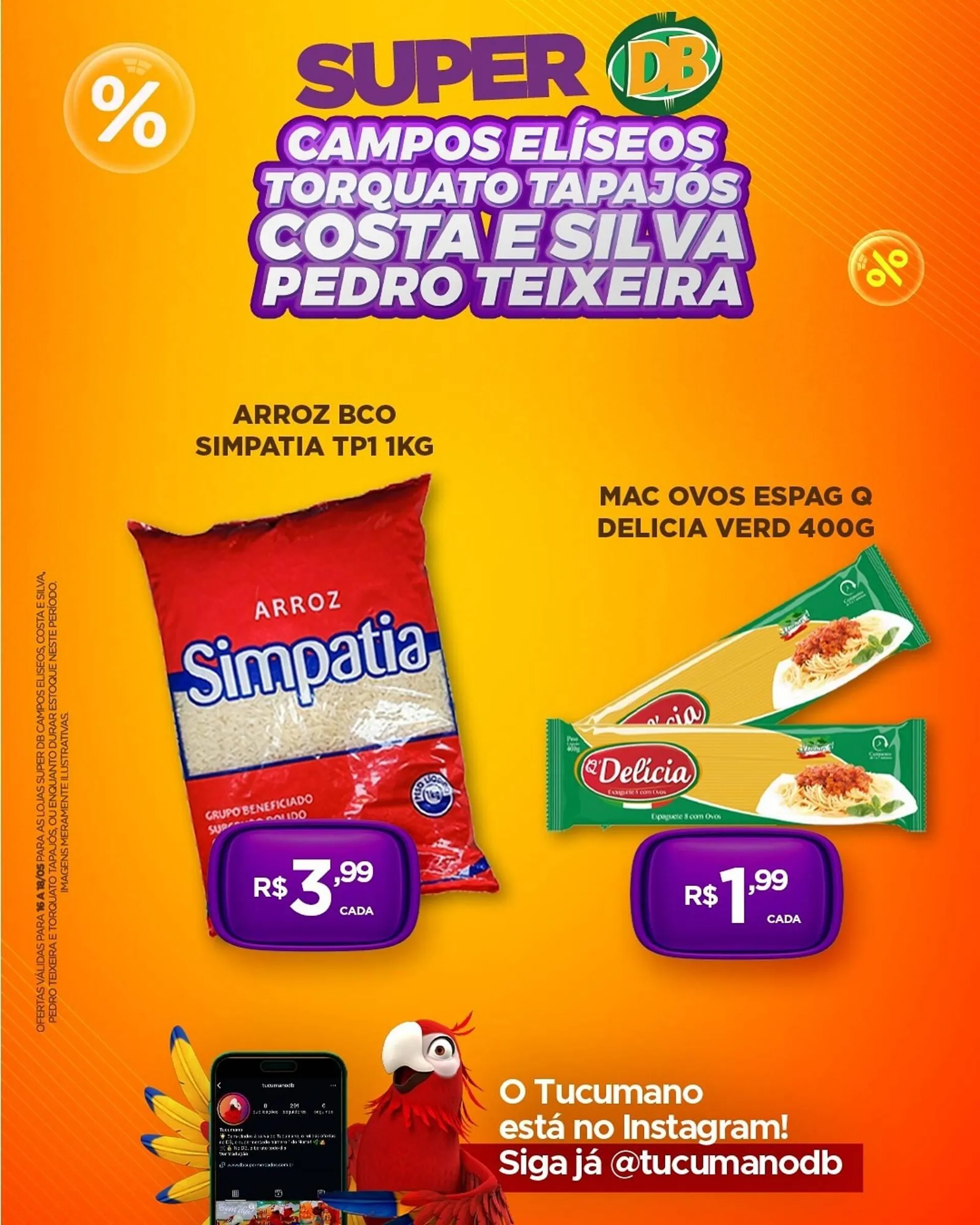 Encarte de Catálogo DB Supermercados 16 de maio até 18 de maio 2025 - Pagina 4