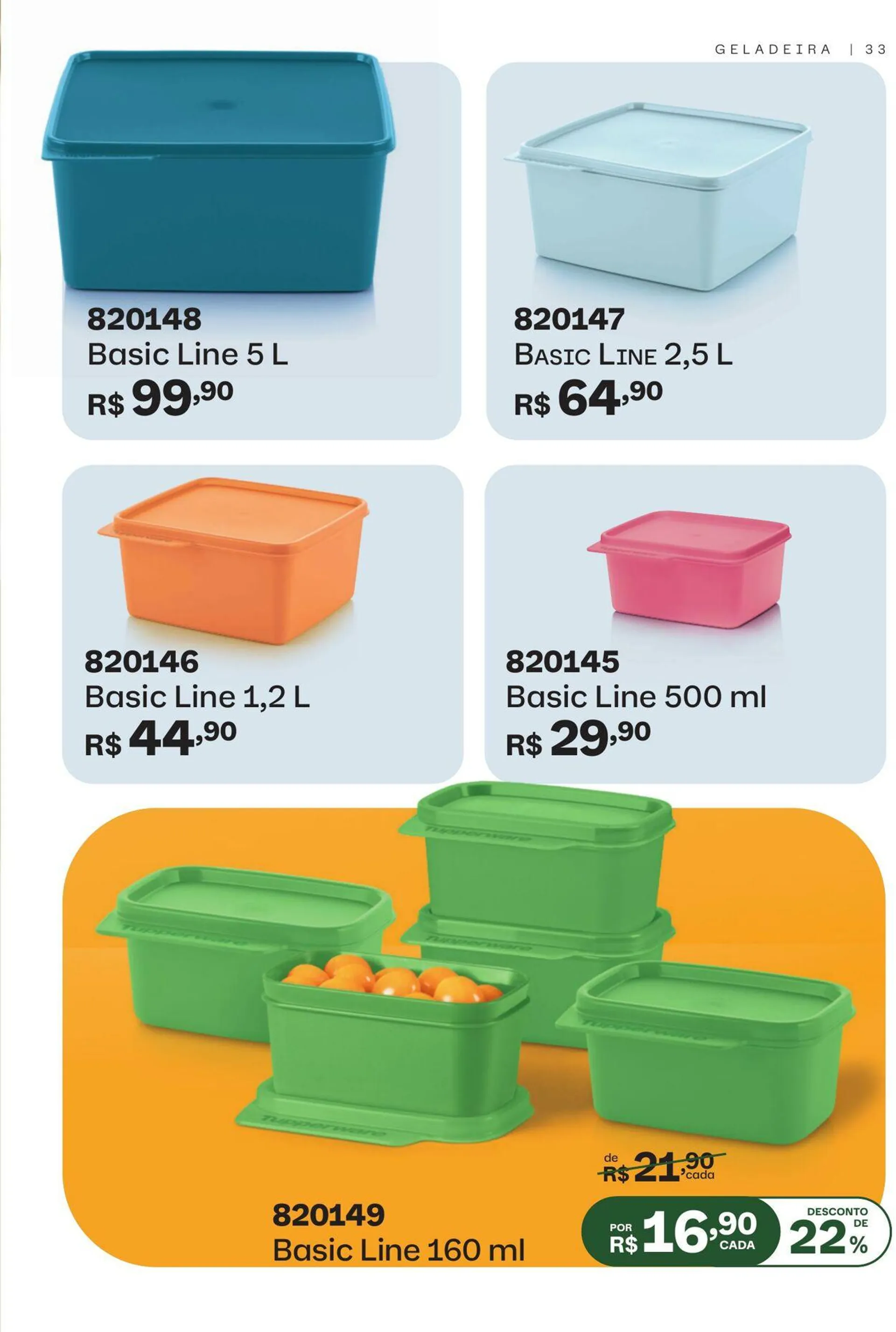 Encarte de Tupperware 1 de abril até 30 de abril 2025 - Pagina 33