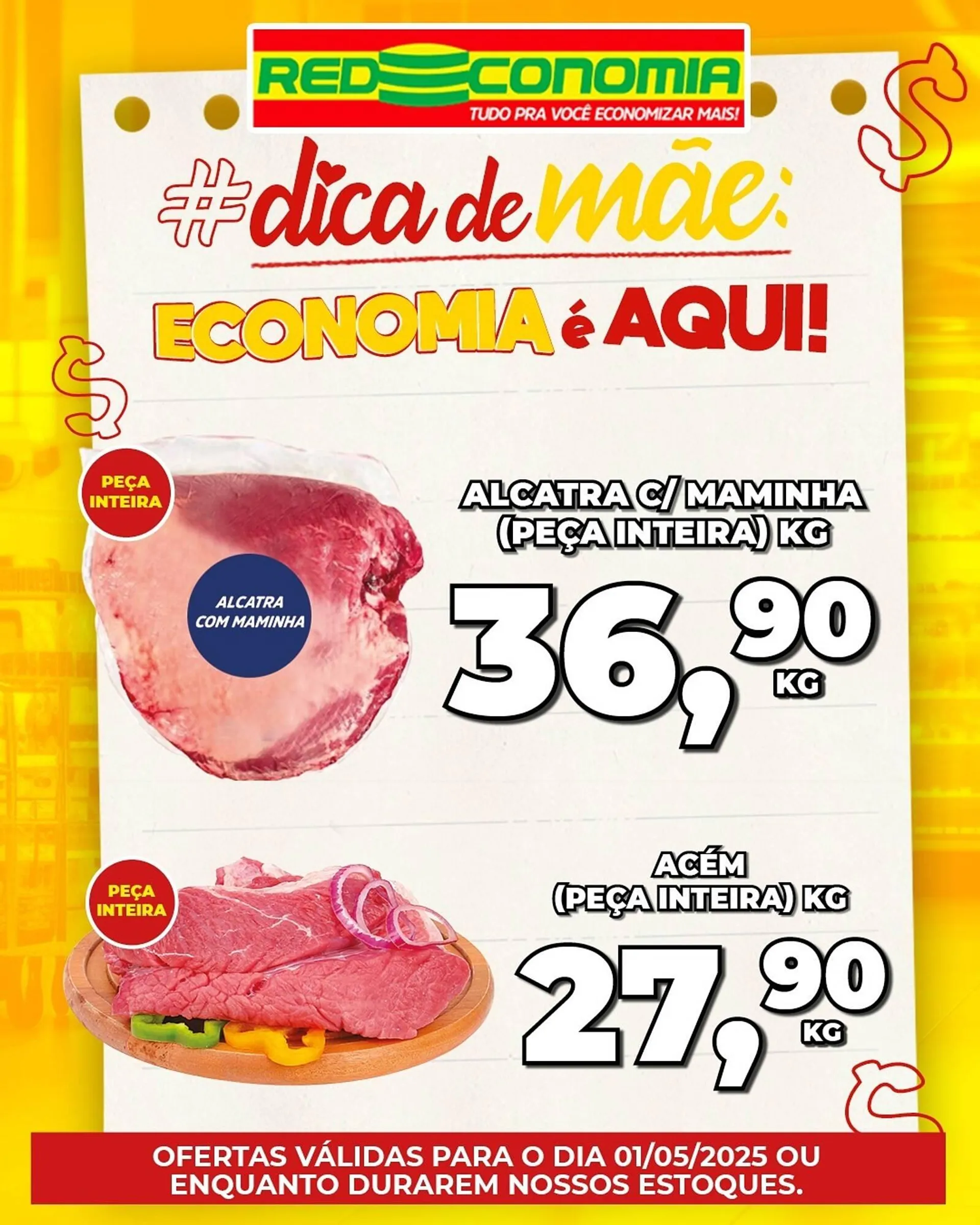 Encarte de Catálogo Rede Economia 30 de abril até 1 de maio 2025 - Pagina 3