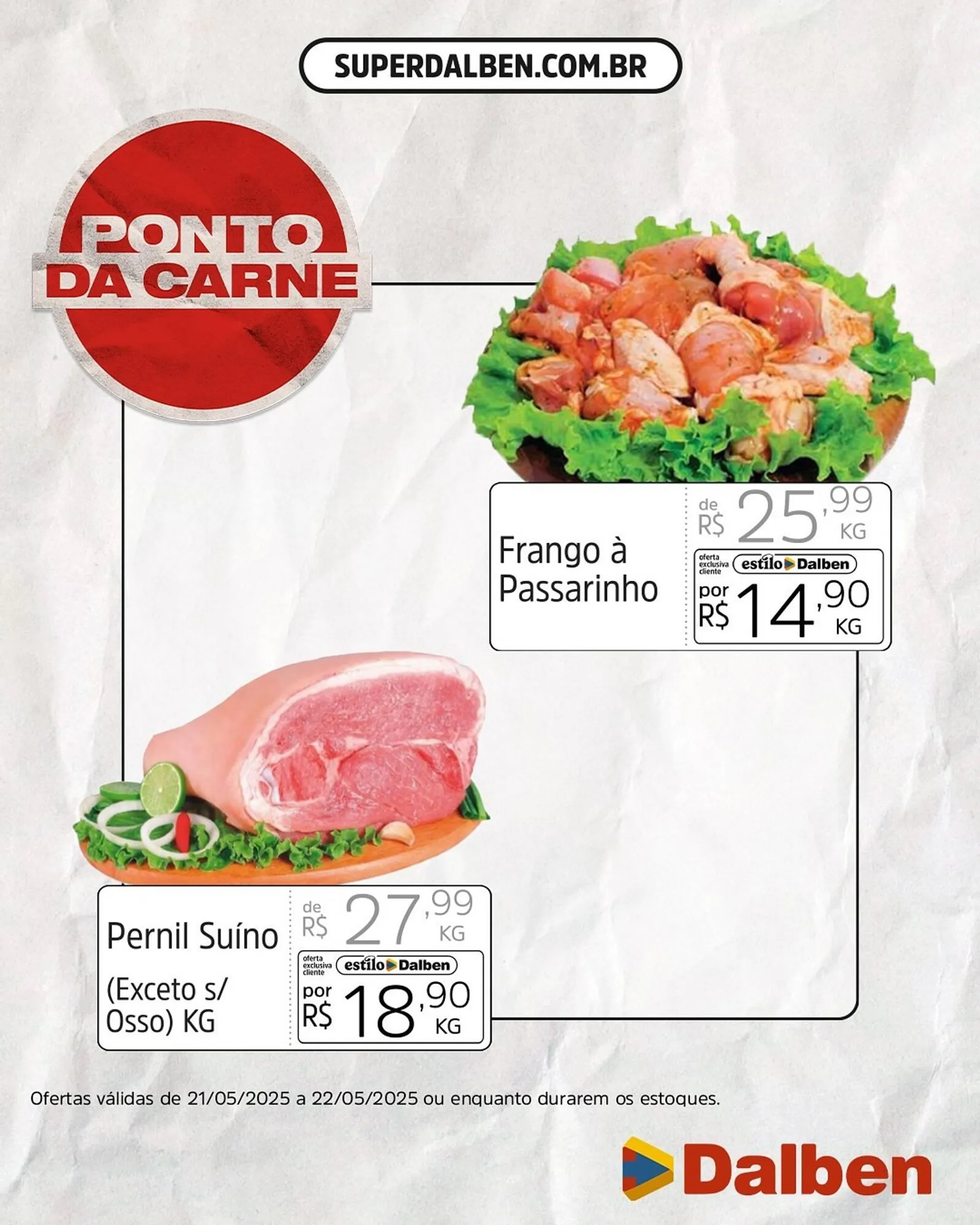 Encarte de Catálogo Supermercado Dalben 21 de maio até 22 de maio 2025 - Pagina 2