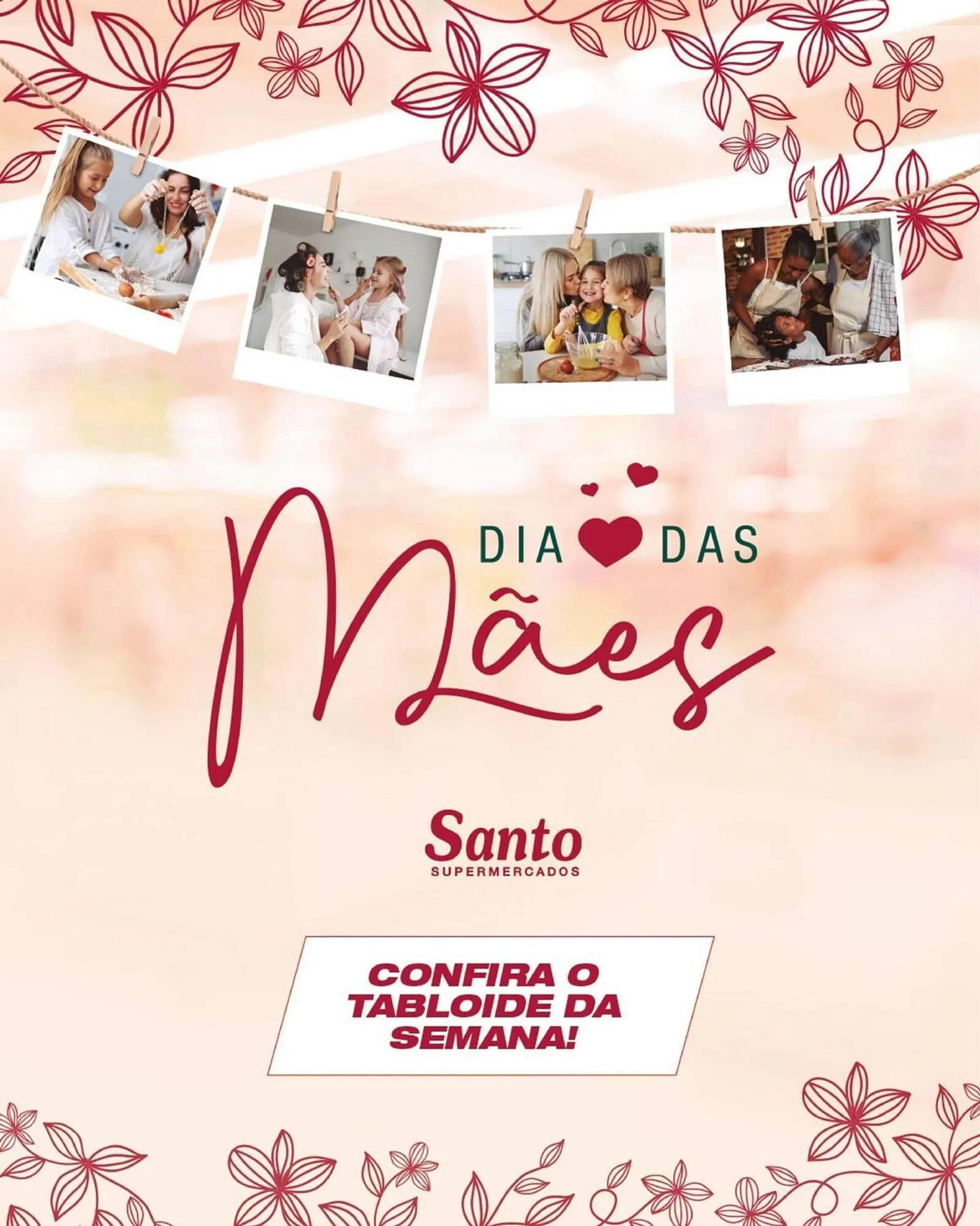 Encarte de Catálogo Santo Supermercados 12 de maio até 13 de maio 2025 - Pagina 1