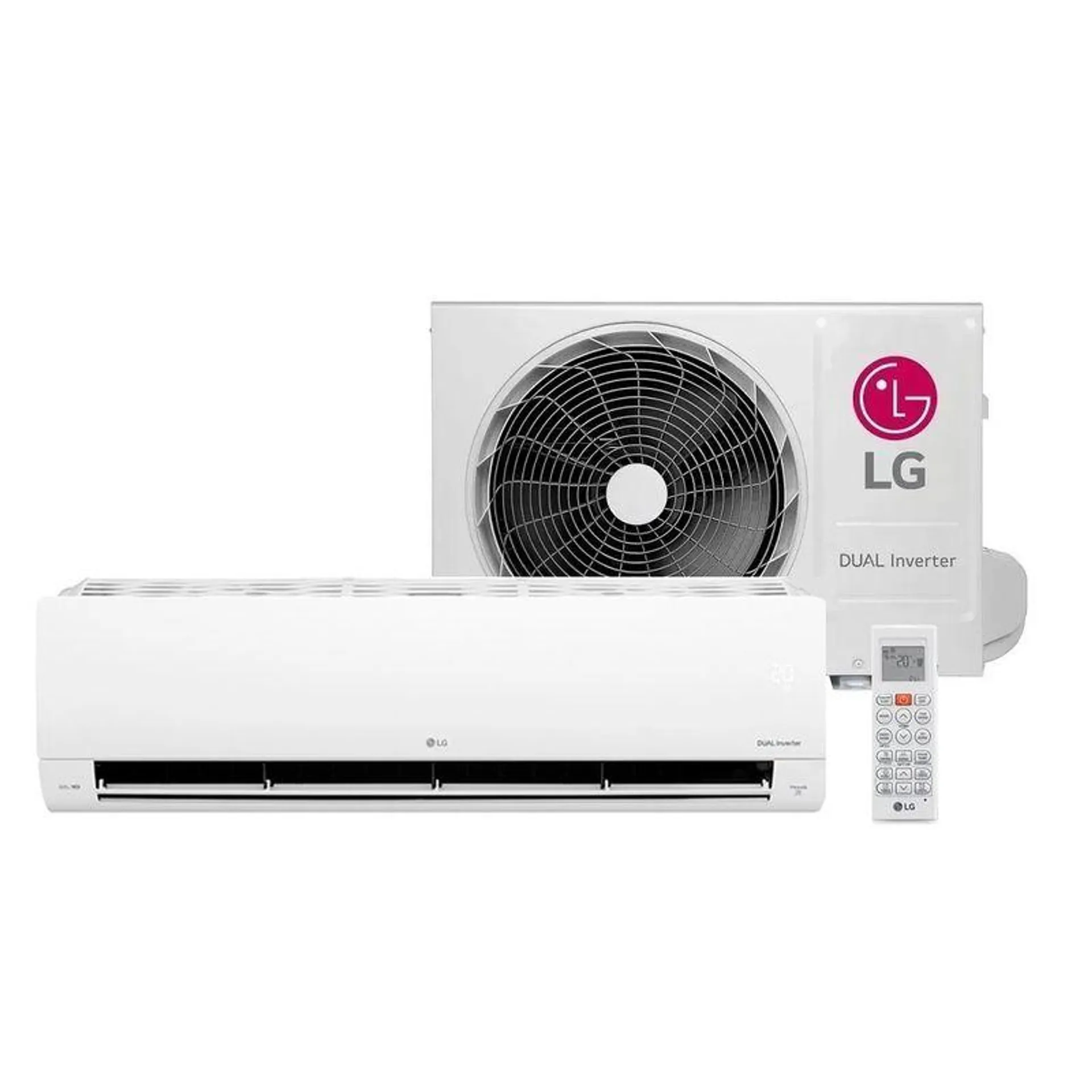 Ar Condicionado Split Hi Wall LG Dual Inverter Voice +IA 12.000 BTU/h Frio S3-Q12JA31B – 127 Volts