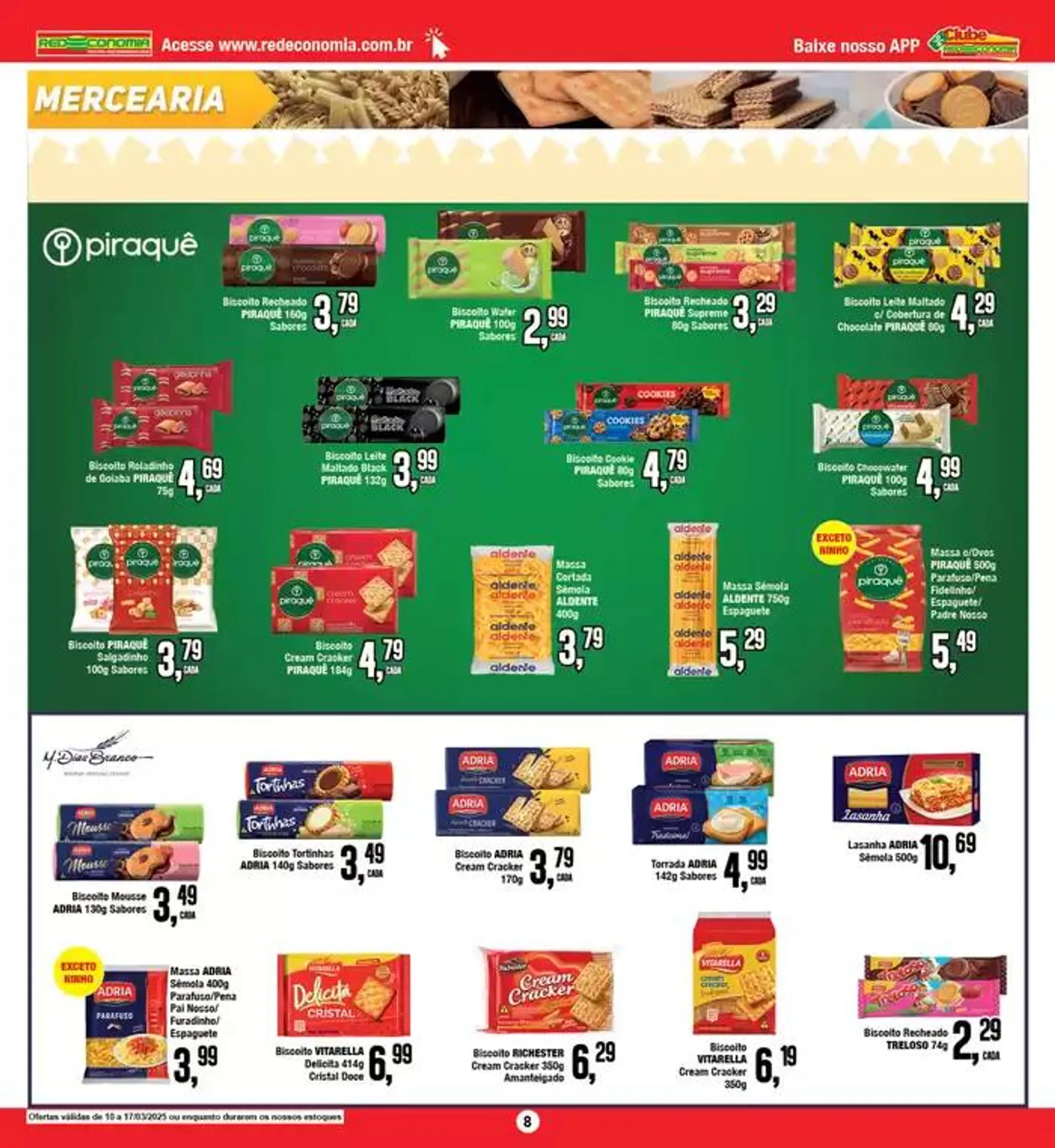 Encarte de Ofertas Rede Economia 10 de março até 17 de março 2025 - Pagina 13