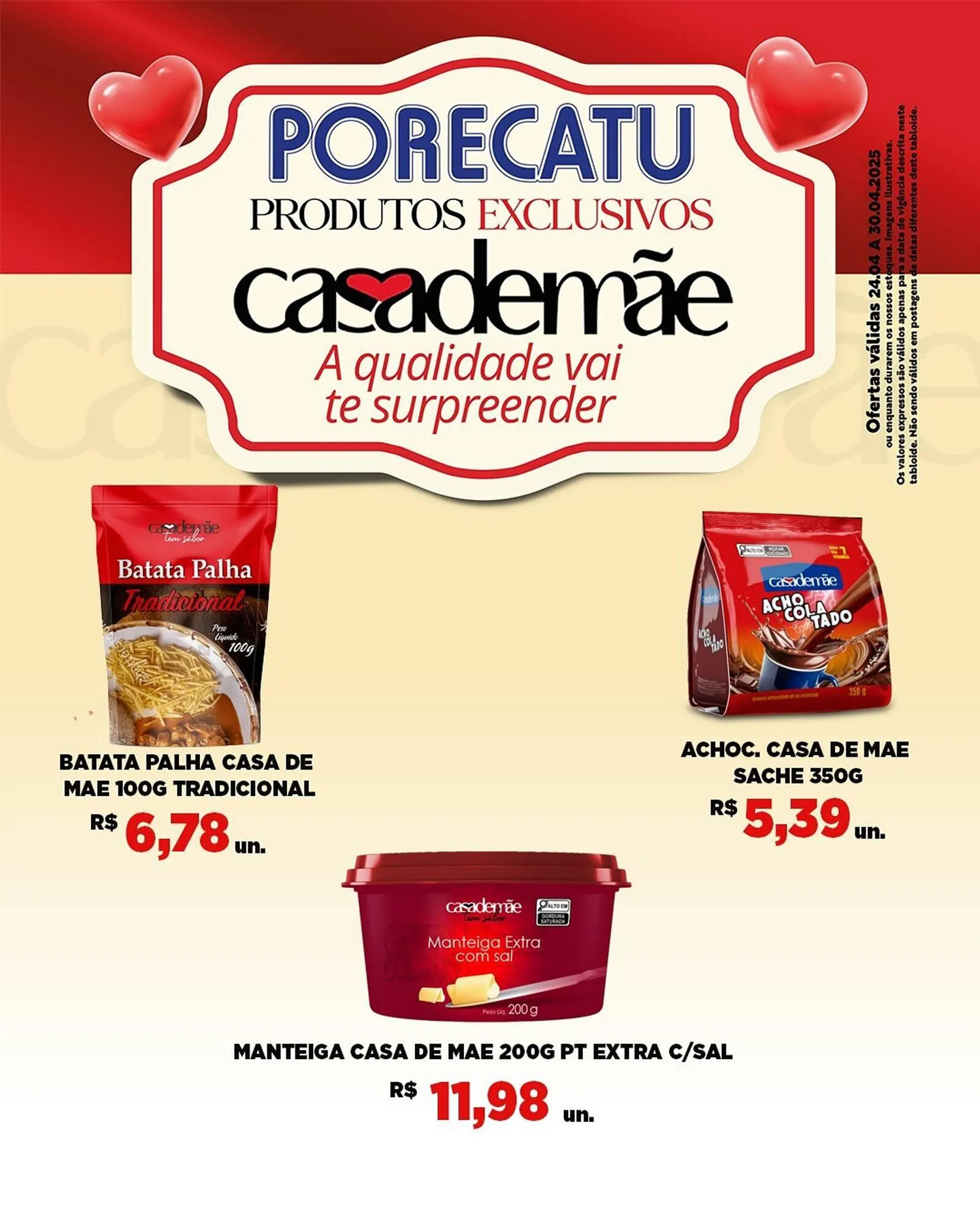 Encarte de Catálogo Supermercado Porecatu 24 de abril até 30 de abril 2025 - Pagina 2
