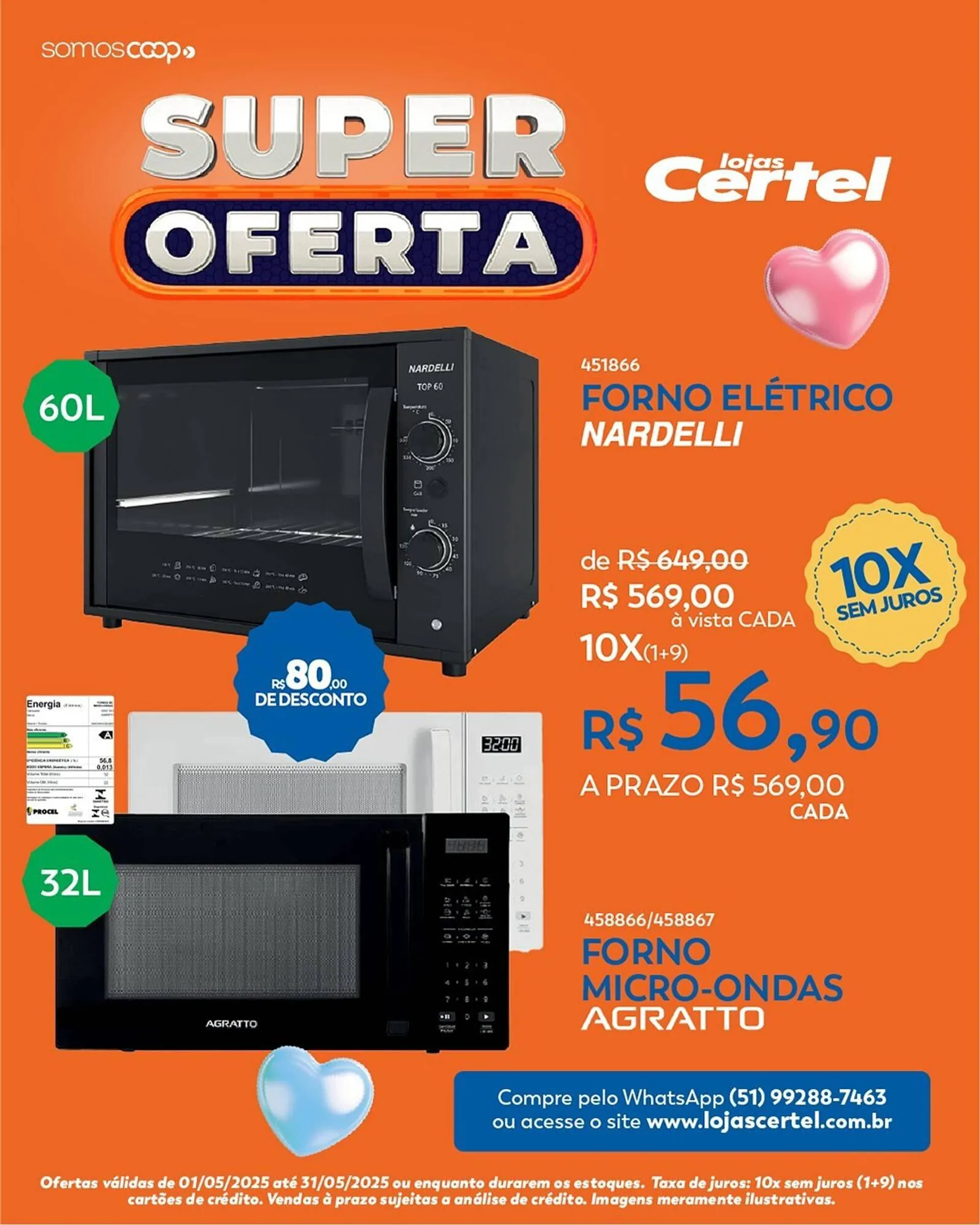 Encarte de Catálogo Lojas Certel 12 de maio até 31 de maio 2025 - Pagina 4