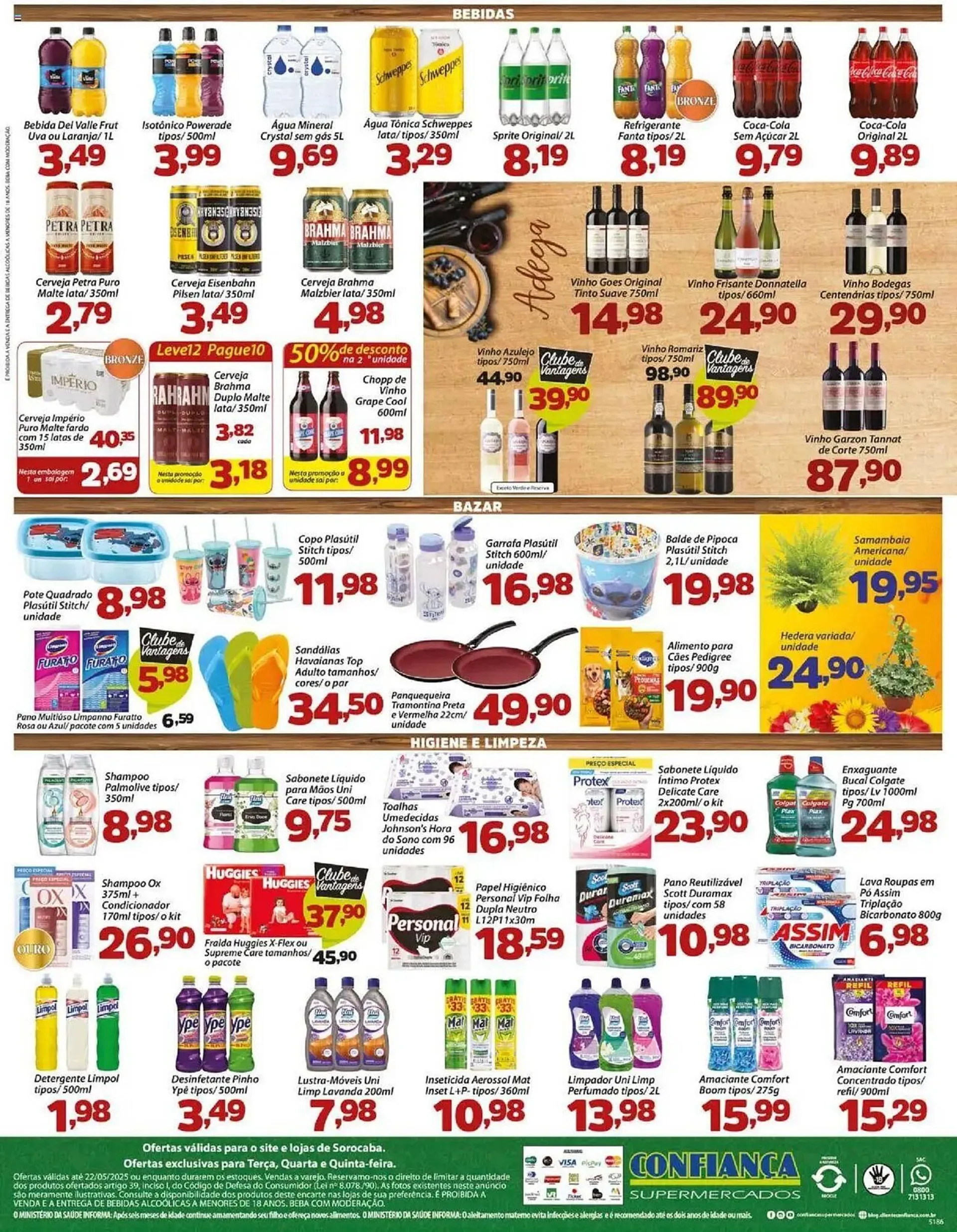 Encarte de Catálogo Confiança Supermercados 20 de maio até 22 de maio 2025 - Pagina 4