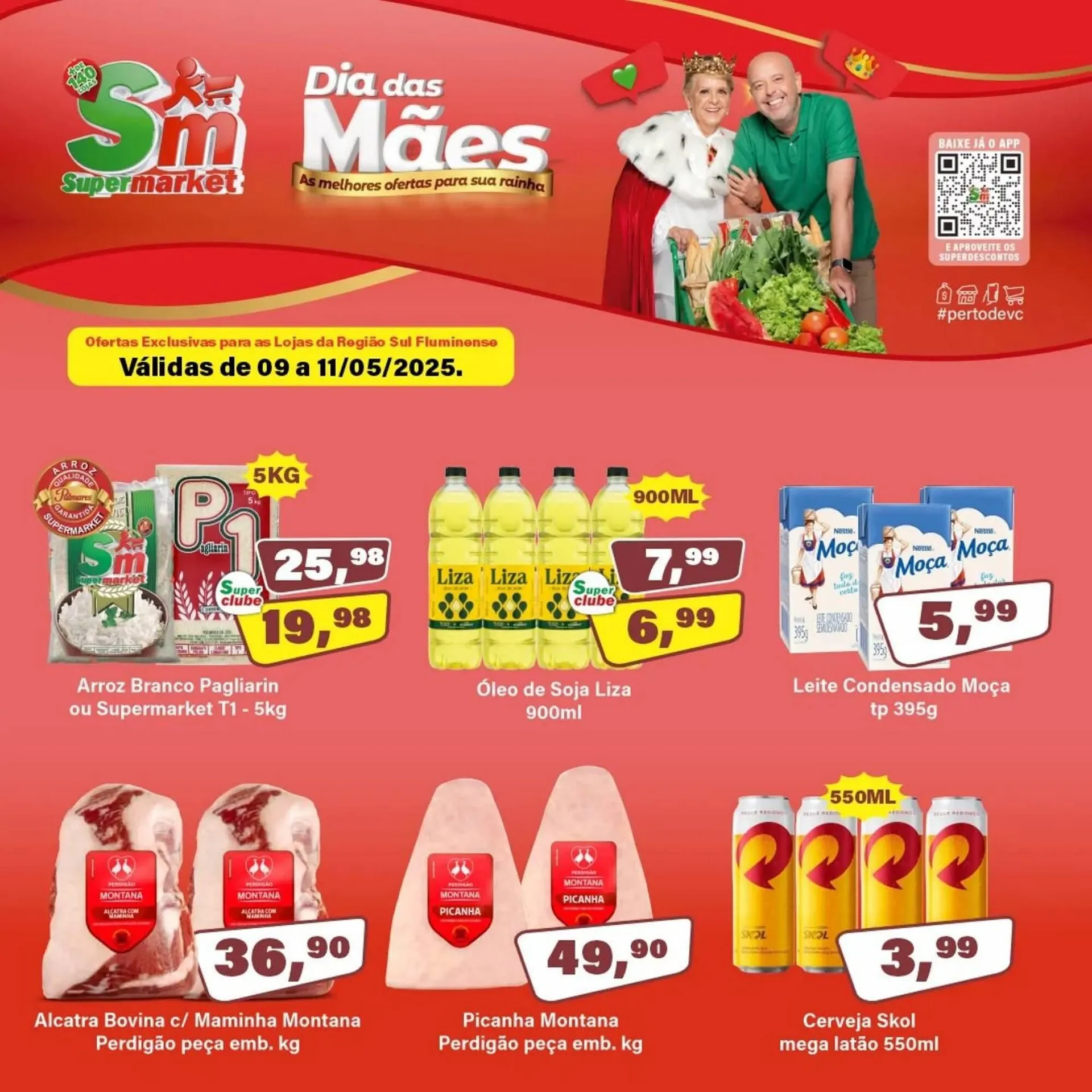 Encarte de Catálogo Floresta Supermercados 8 de maio até 11 de maio 2025 - Pagina 1