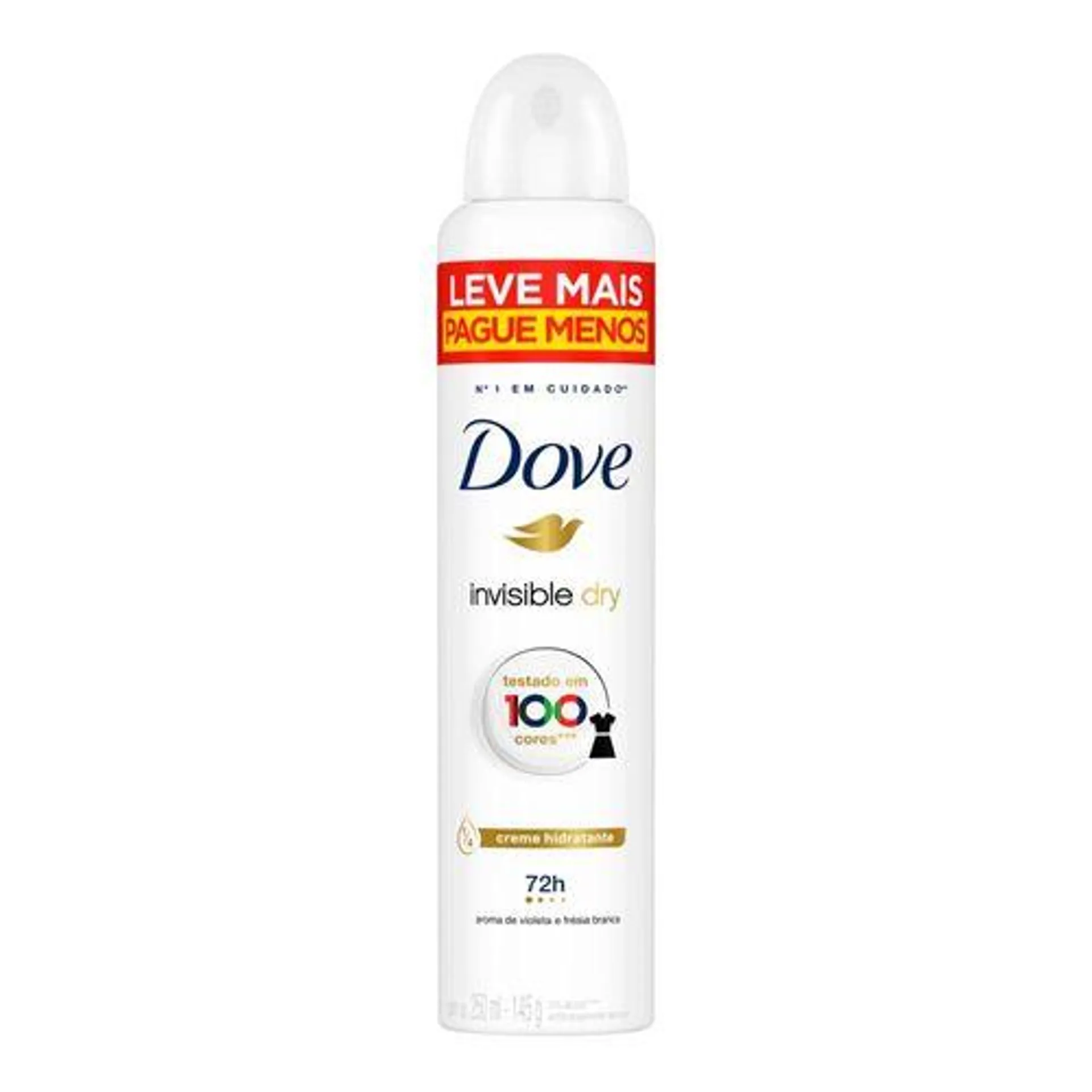 Desodorante Aerosol Dove Invisible Dry 250 ml