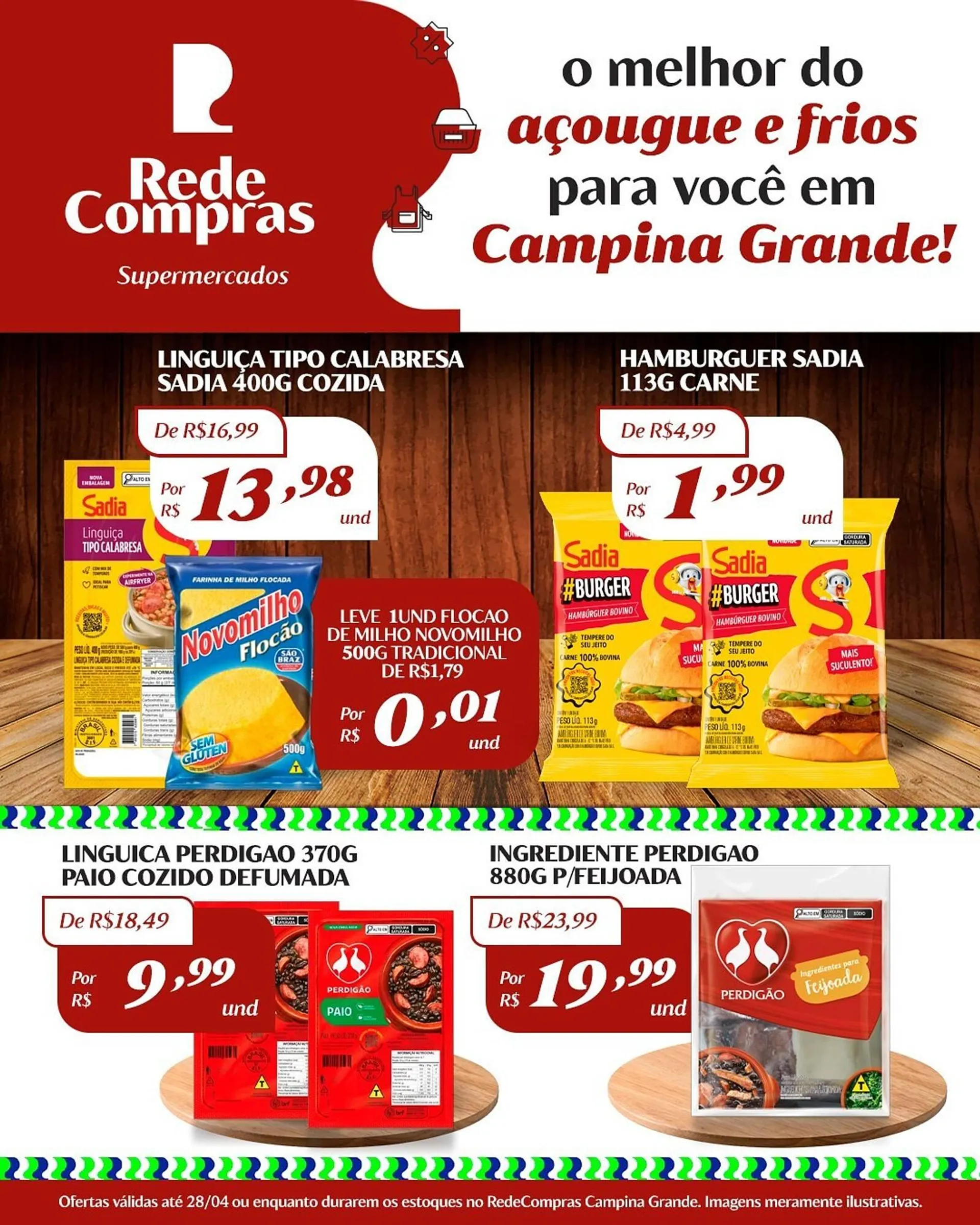 Encarte de Catálogo Rede Compras 25 de abril até 28 de abril 2025 - Pagina 3