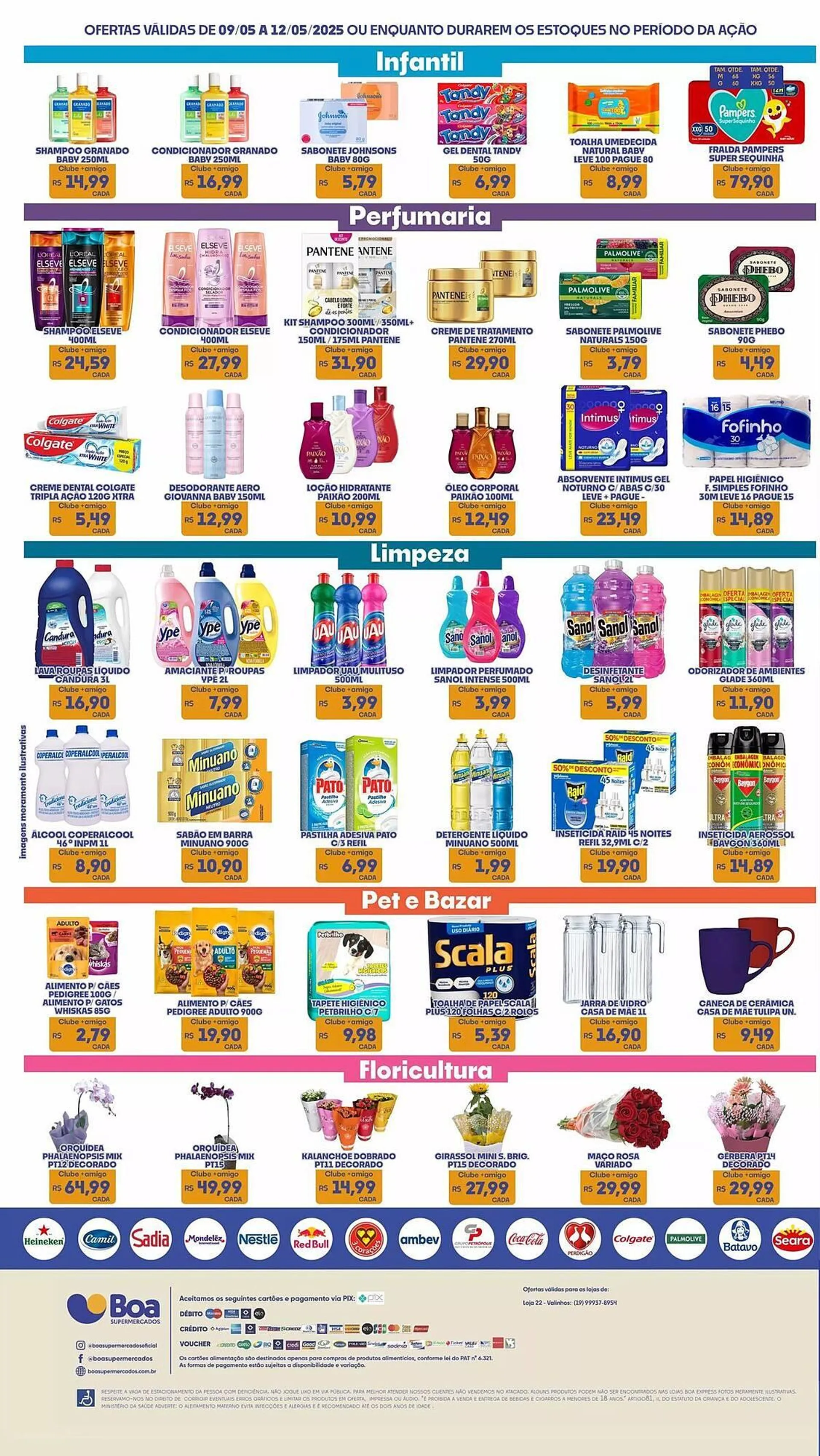 Encarte de Catálogo Boa Supermercados 9 de maio até 12 de maio 2025 - Pagina 4