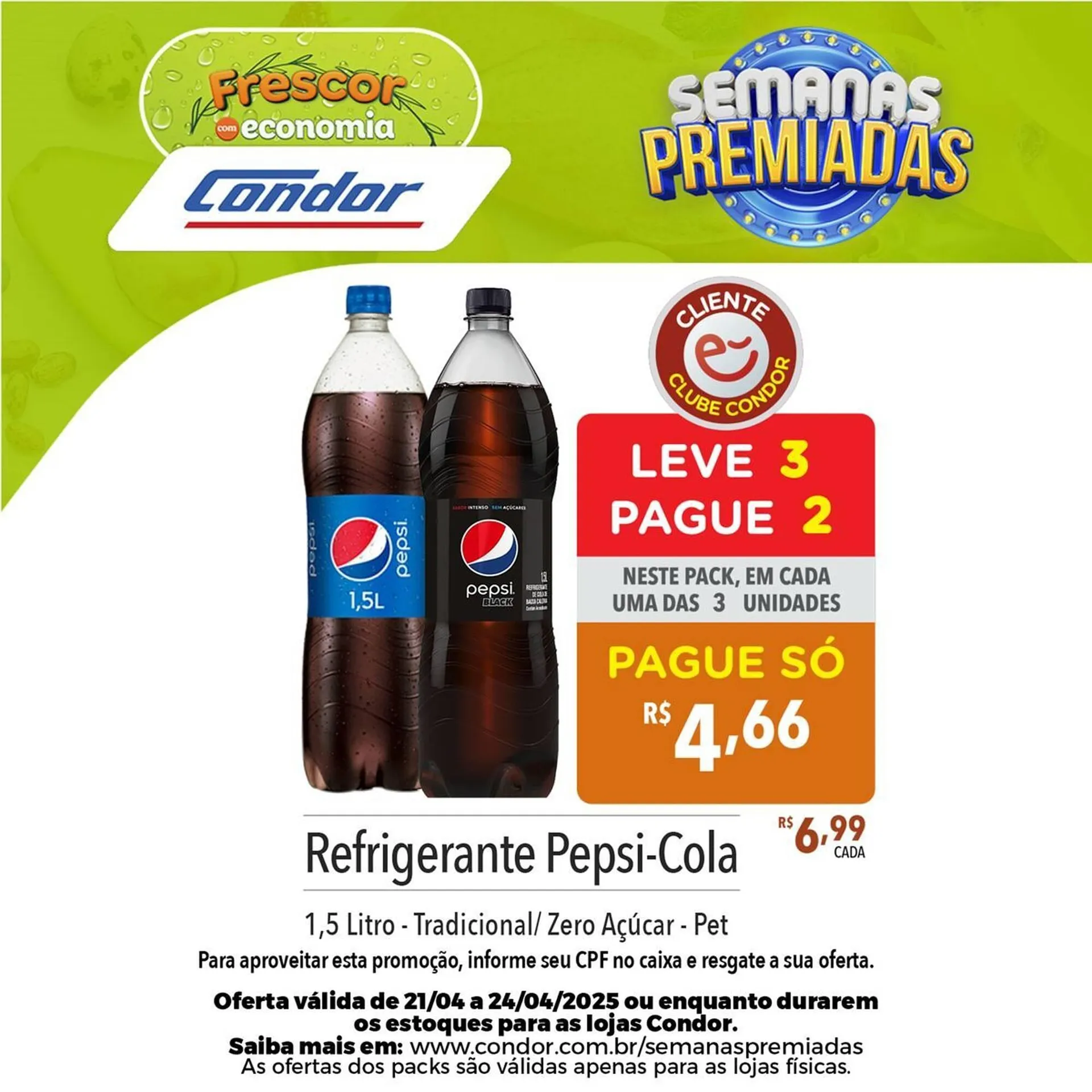 Encarte de Catálogo Supermercados Condor 23 de abril até 24 de abril 2025 - Pagina 5