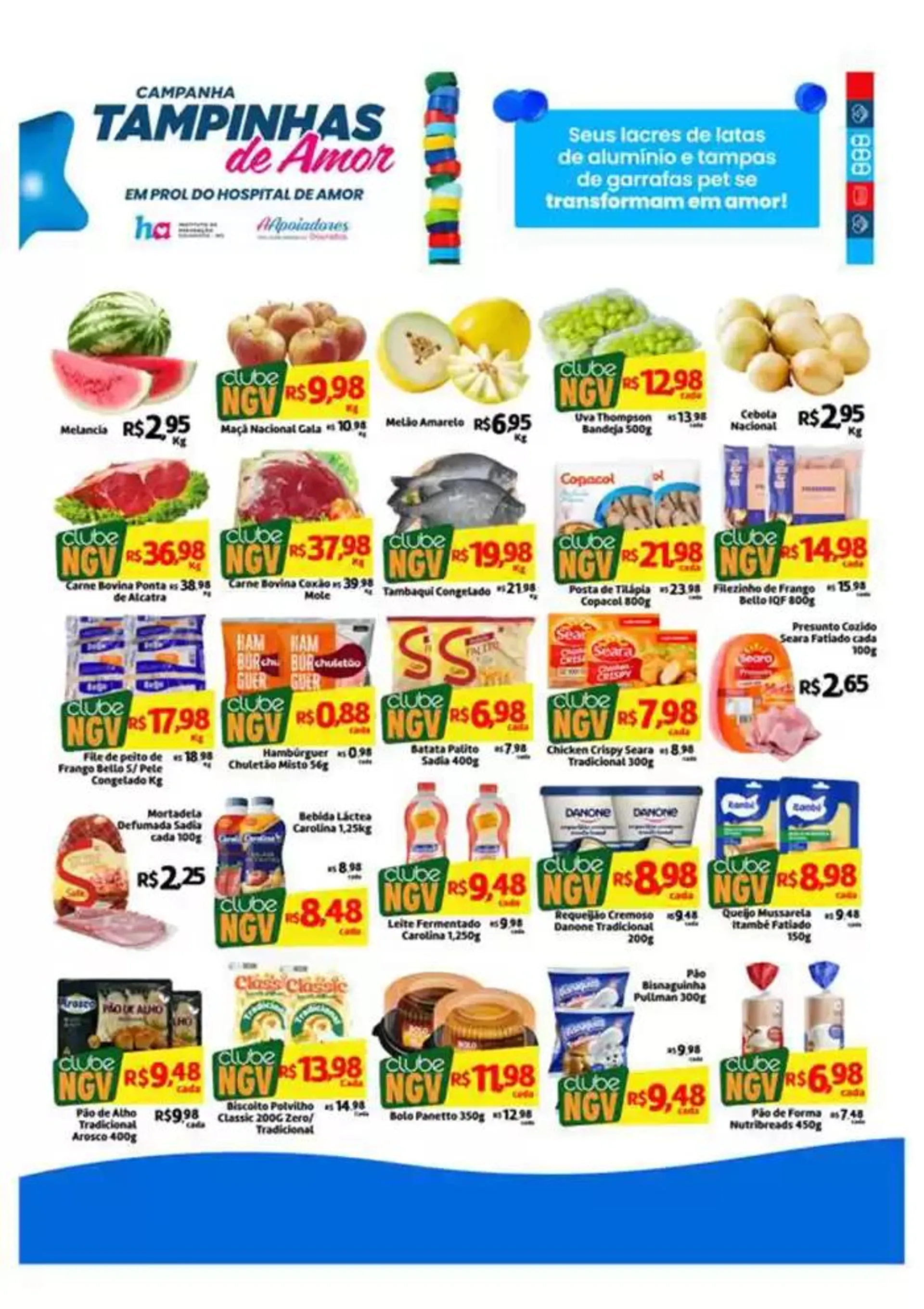 Encarte de Ofertas Abevê Supermercados 26 de março até 30 de março 2025 - Pagina 3
