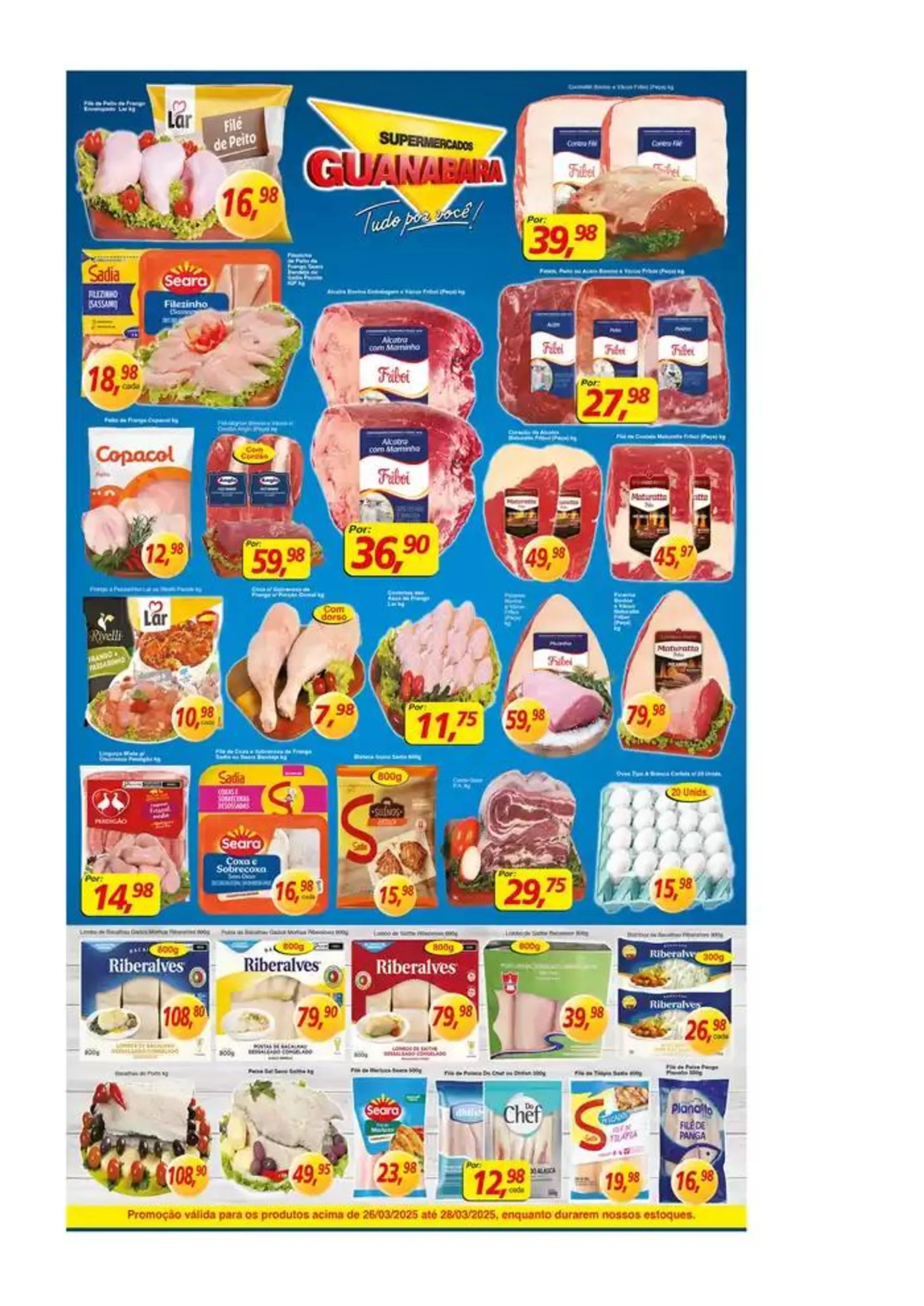 Encarte de Encarte Supermercados Guanabara 27 de março até 28 de março 2025 - Pagina 5