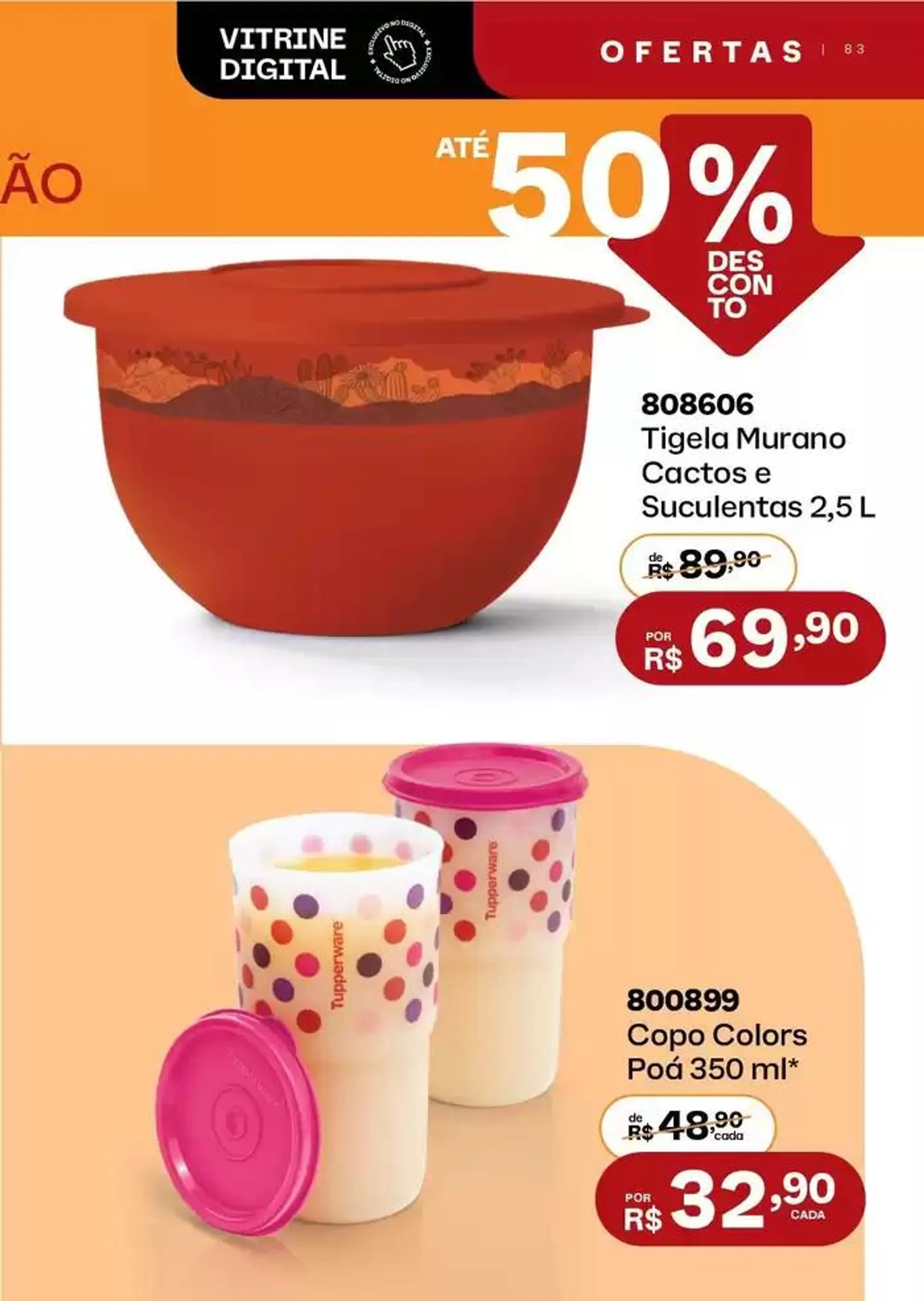 Encarte de Catálogo Tupperware 19 de dezembro até 24 de dezembro 2024 - Pagina 80