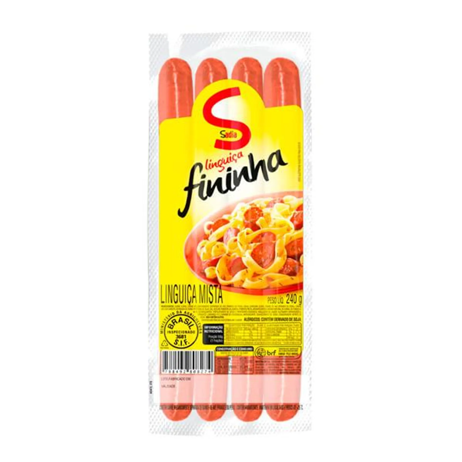 Linguiça Fina Sadia Defumada 300g