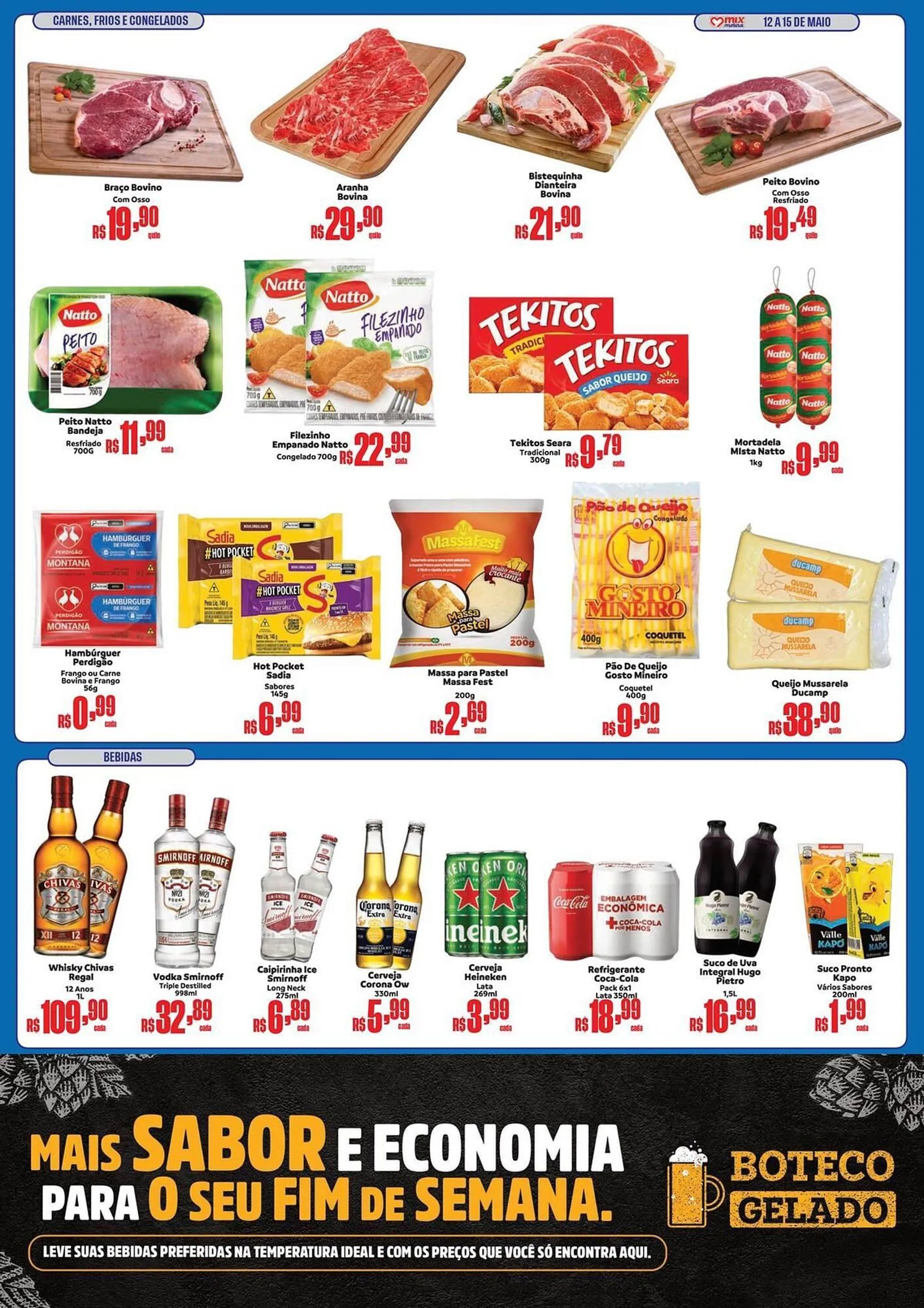Encarte de Catálogo Supermercados Mateus 12 de maio até 15 de maio 2025 - Pagina 3