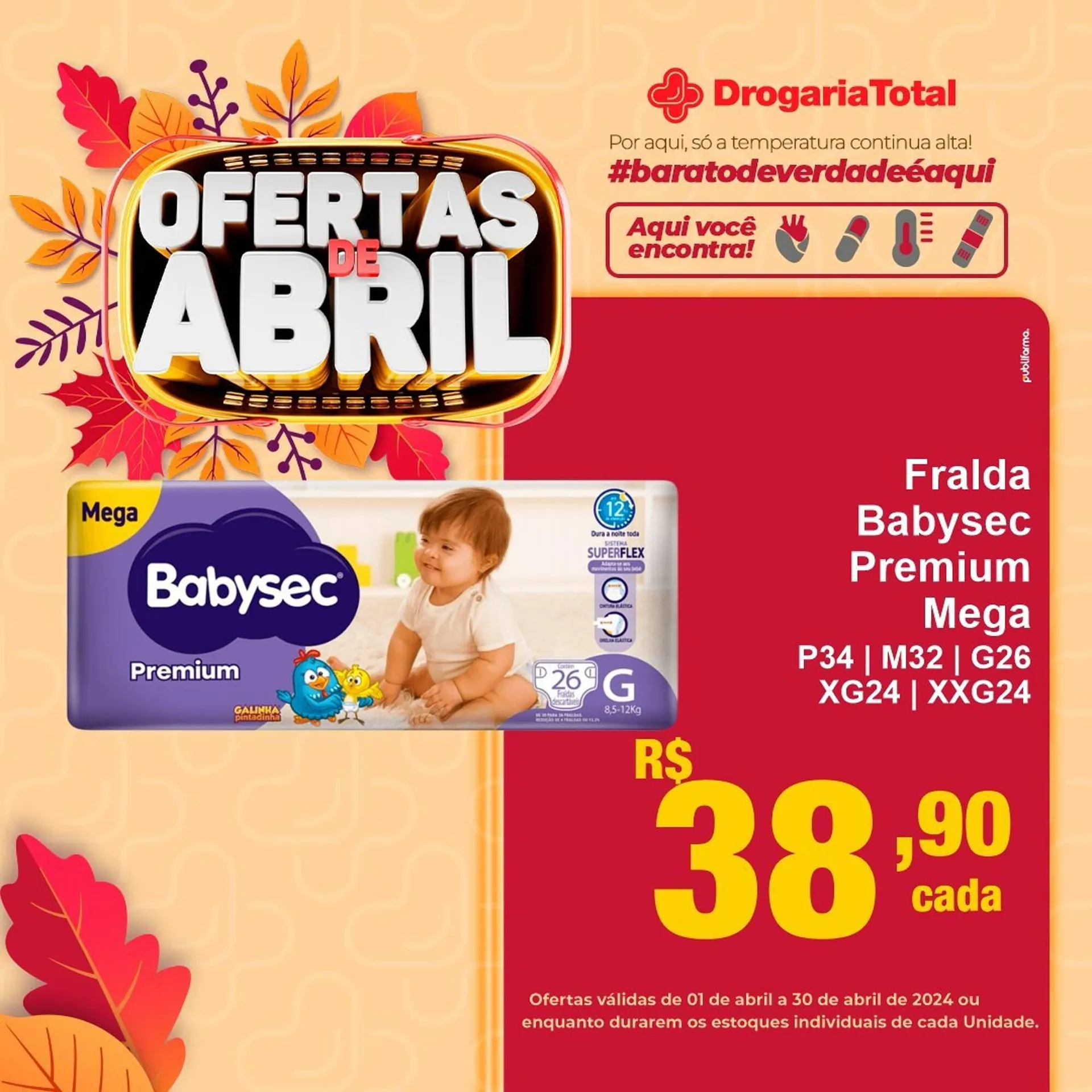 Encarte de Catálogo Drogaria Total 10 de abril até 30 de abril 2024 - Pagina 3