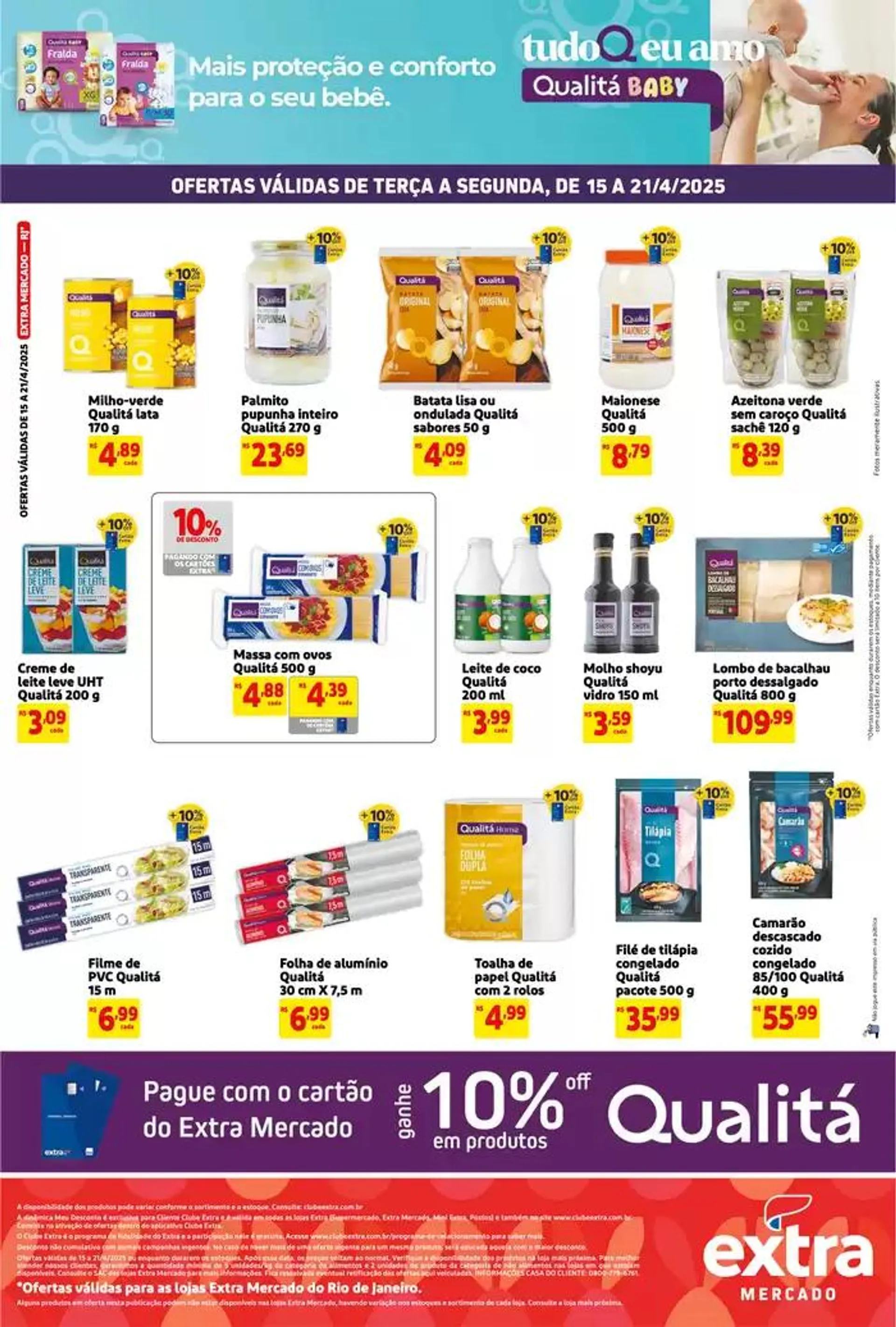 Encarte de Promoções especiais em andamento 15 de abril até 21 de abril 2025 - Pagina 3
