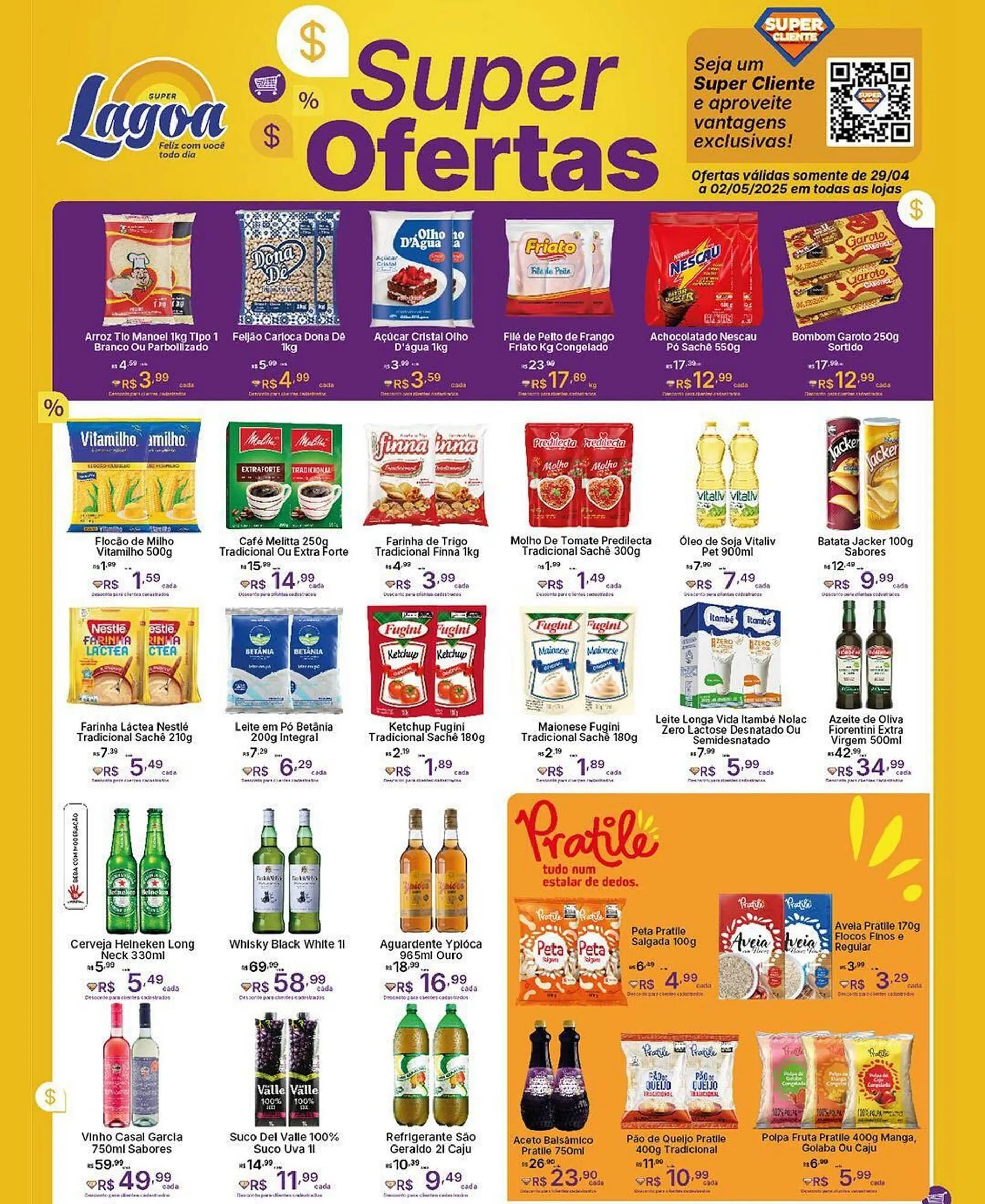 Encarte de Catálogo Super Lagoa 28 de abril até 2 de maio 2025 - Pagina 2