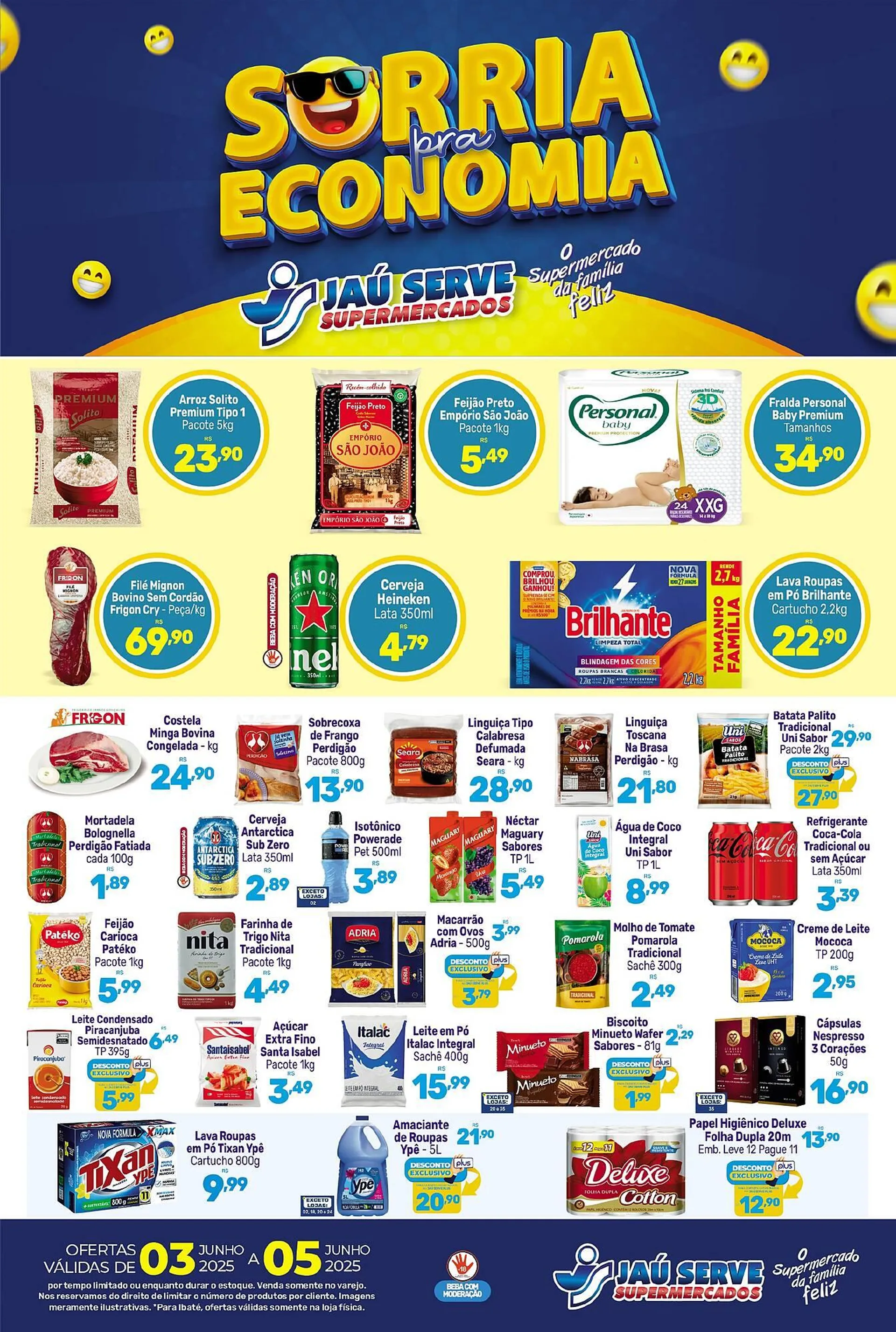 Catálogo Supermercados Jau Serve - 1