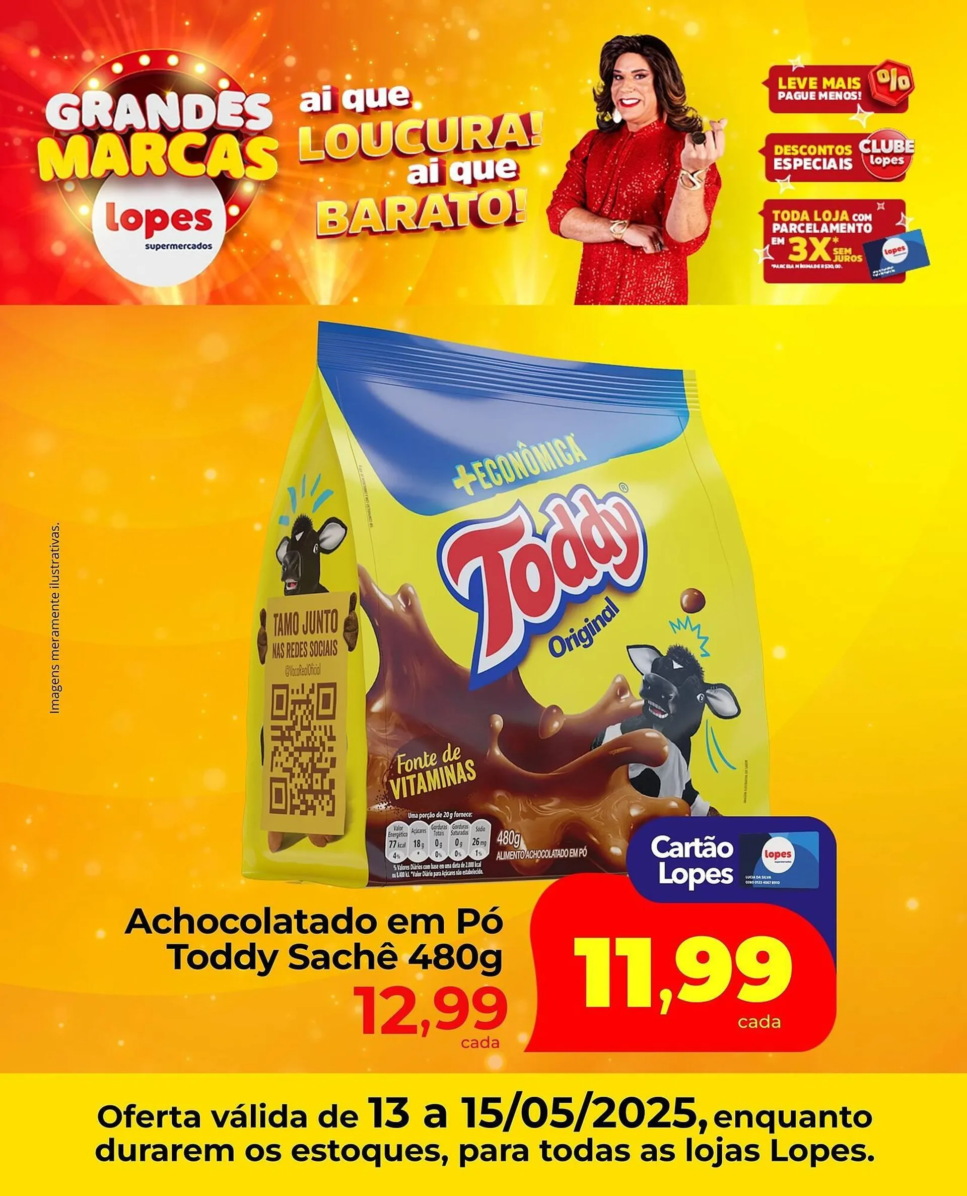 Encarte de Catálogo Lopes Supermercados 13 de maio até 15 de maio 2025 - Pagina 5
